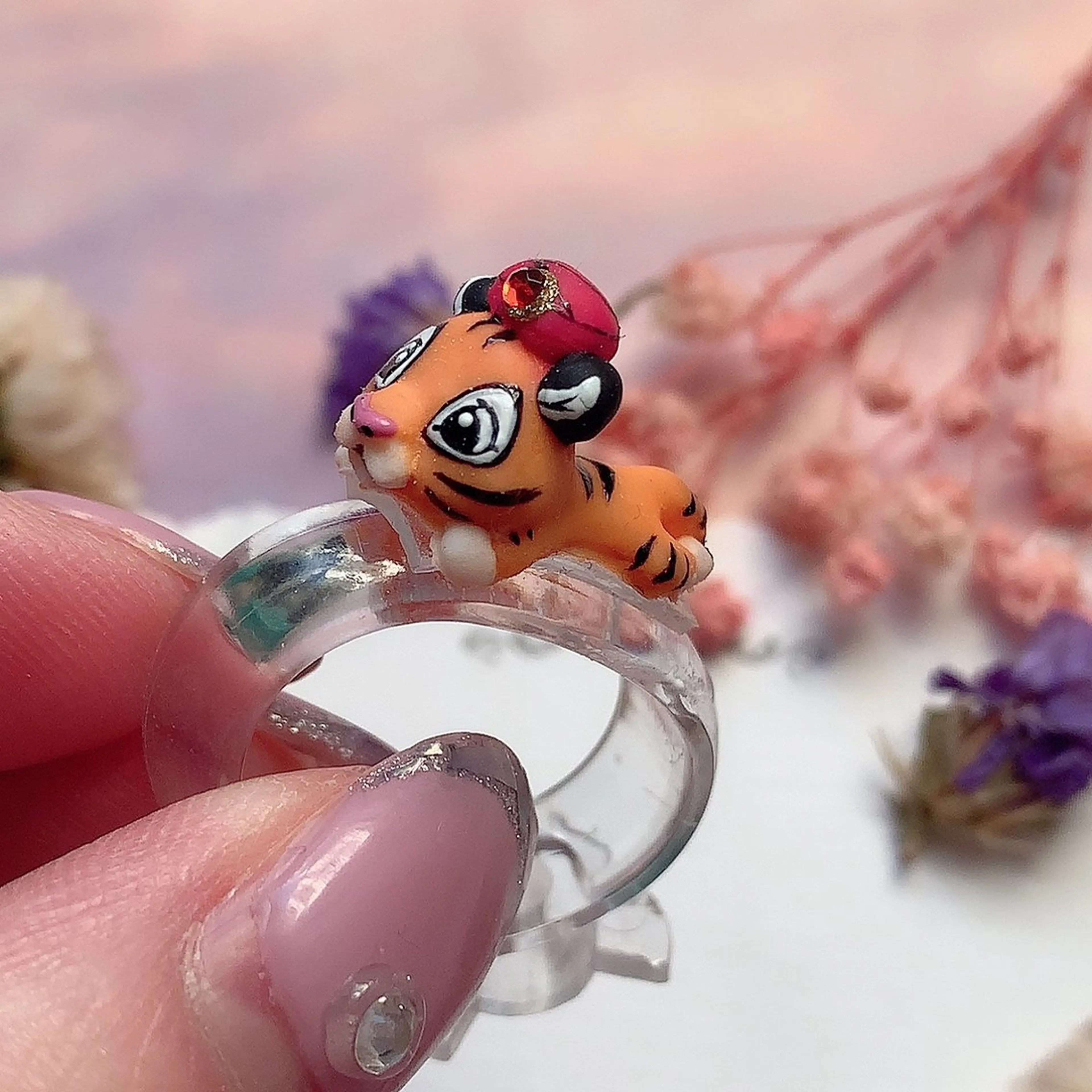 ネイル アートネイル ぷっくりネイル シェアサロンLei.g(レイジー)所属・3Dアートネイル💗 都築レナのネイルデザイン