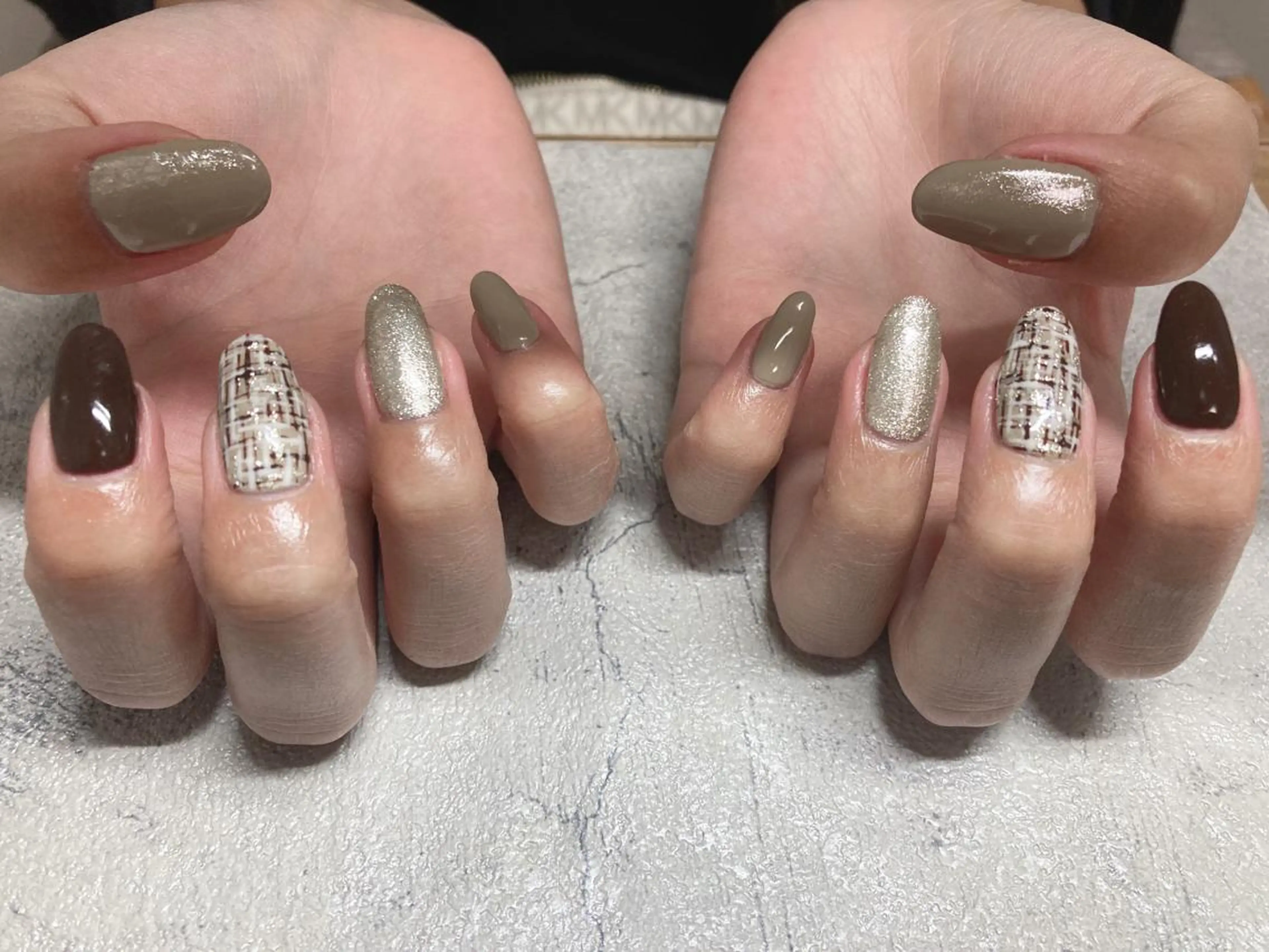 ネイル フットネイル ジェルネイル 韓国ネイル マグネットネイル ミラーネイル Mogu nail 二子玉川のネイルデザイン