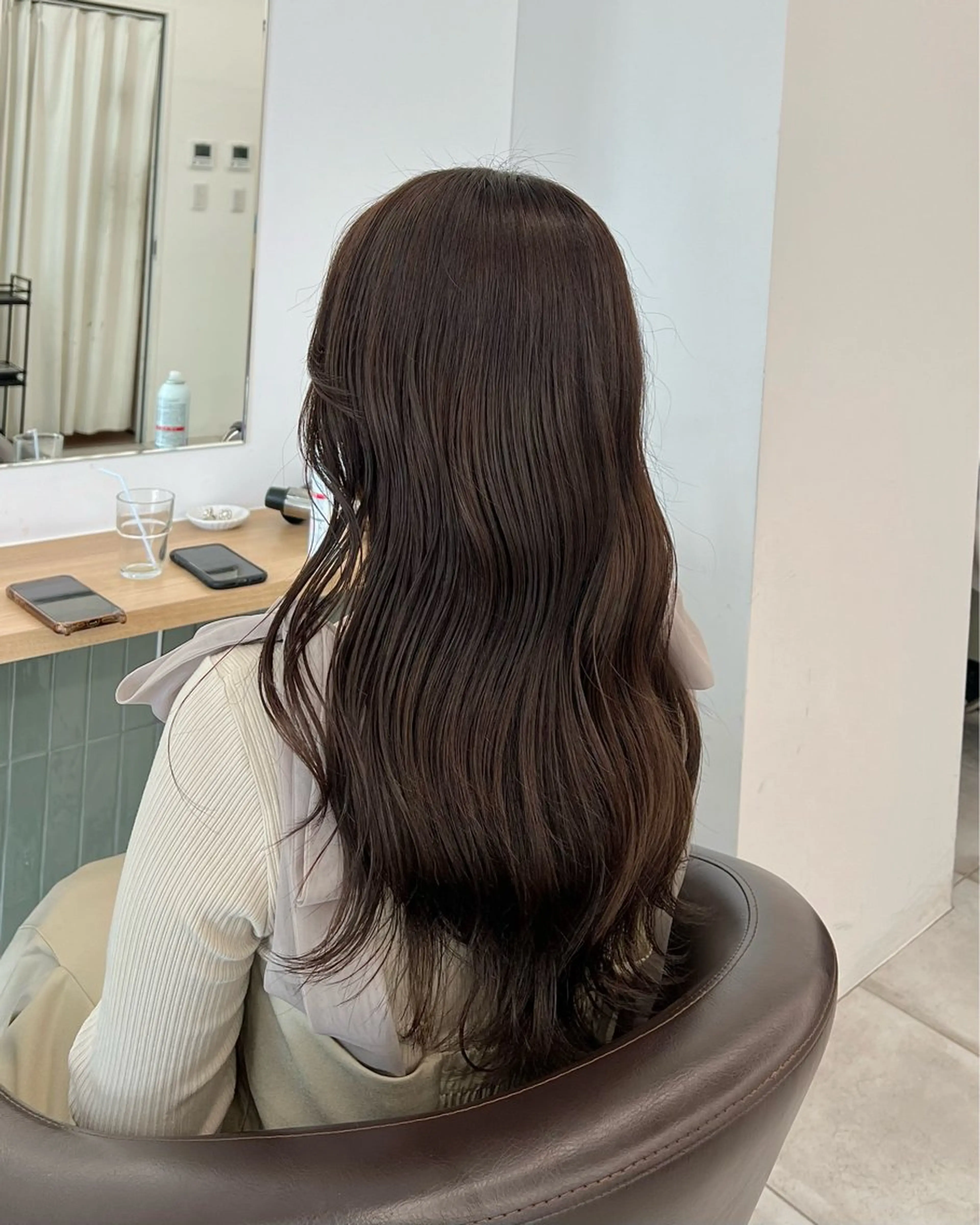 ロング カラー カット ヘアカラー トリートメント 透明感/艶カラー 🌿KANTAのヘアスタイル