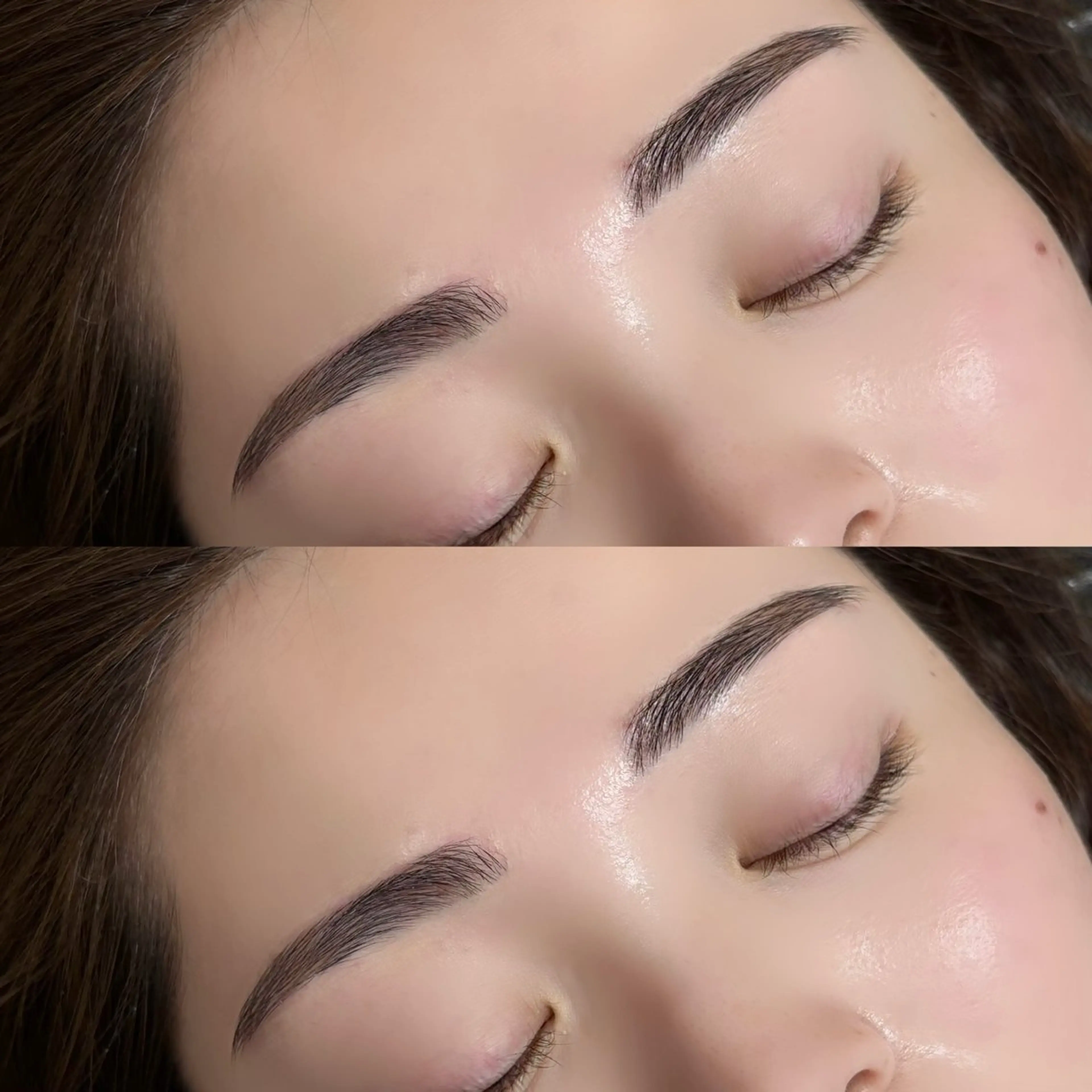 【8月限定🌟】【女性のみ】美眉WAX脱毛＋間引き付き（メイク有）　眉毛２週間伸ばした状態でご来店ください♪の写真