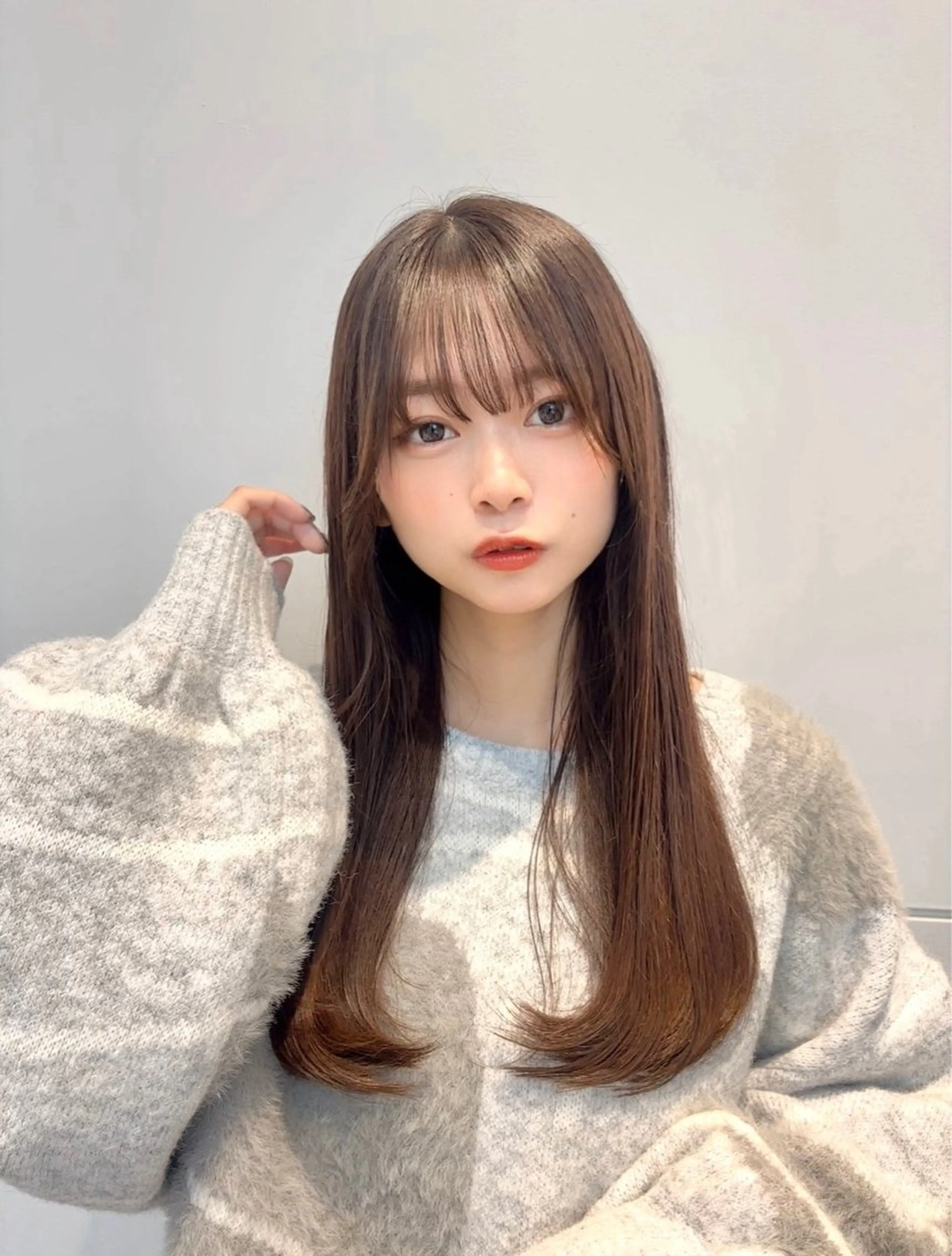 ロング 顔まわりレイヤー 顔周りカット レイヤーカット 似合わせカット 縮毛矯正 カット ヘッドスパ 🍀最上級の美髪👑 髪質改善🍀英司のヘアスタイル