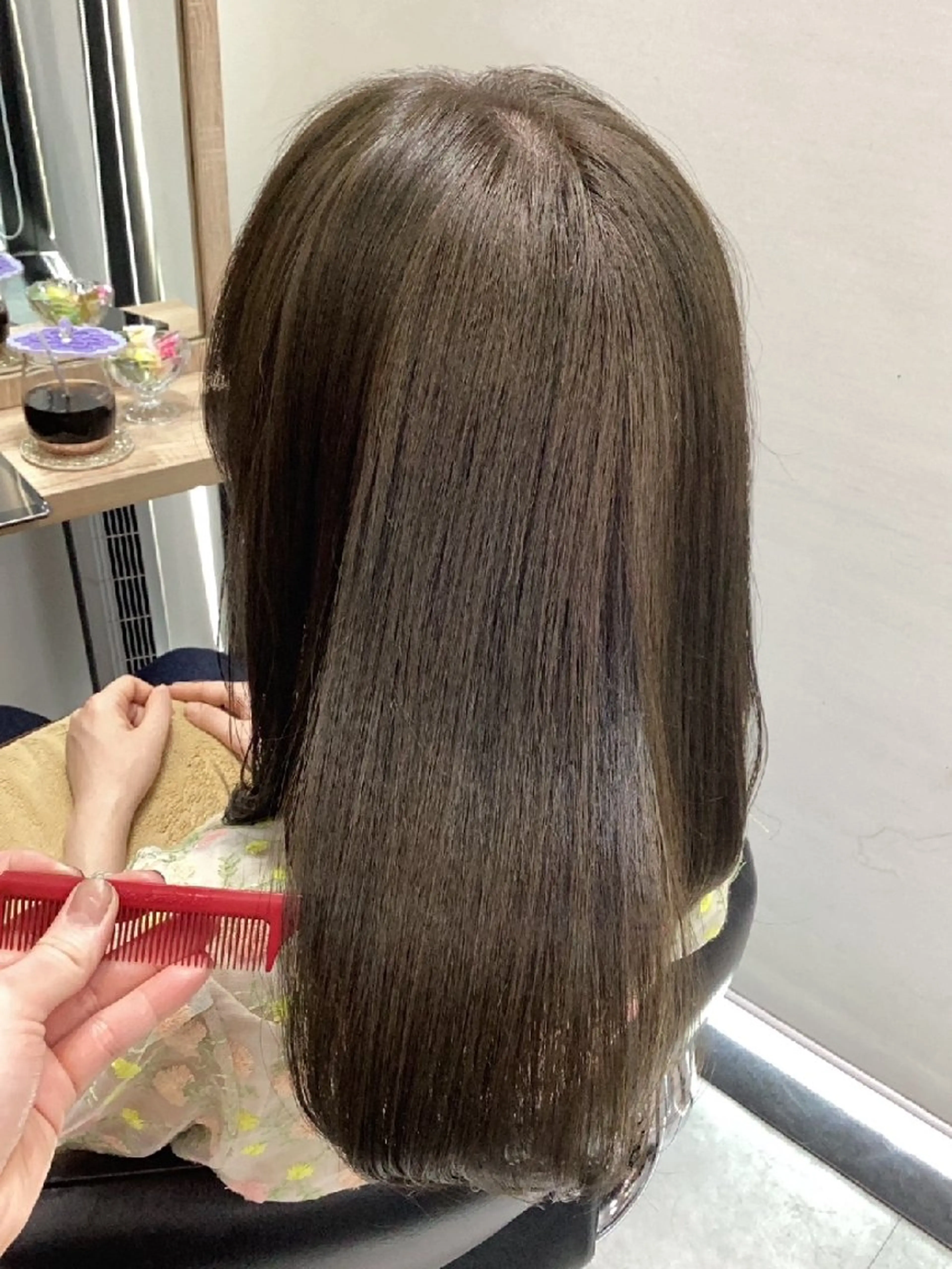 ミディアム カラー カット ヘアカラー トリートメント ヘアアレンジ/透明感 カラー/AKARIのヘアスタイル