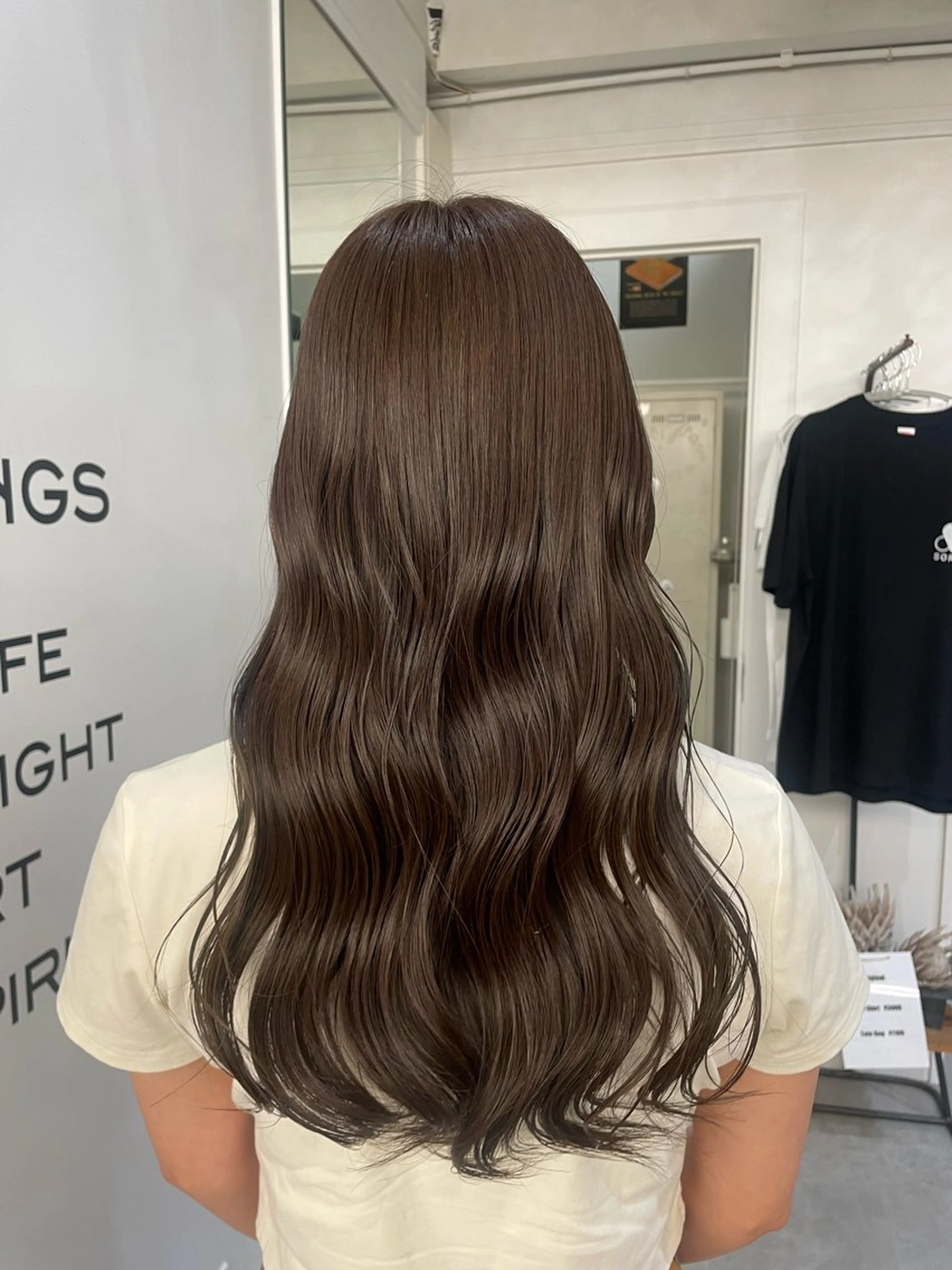 ロング ヘアカラー カット モデル募集/ホノカのヘアスタイル