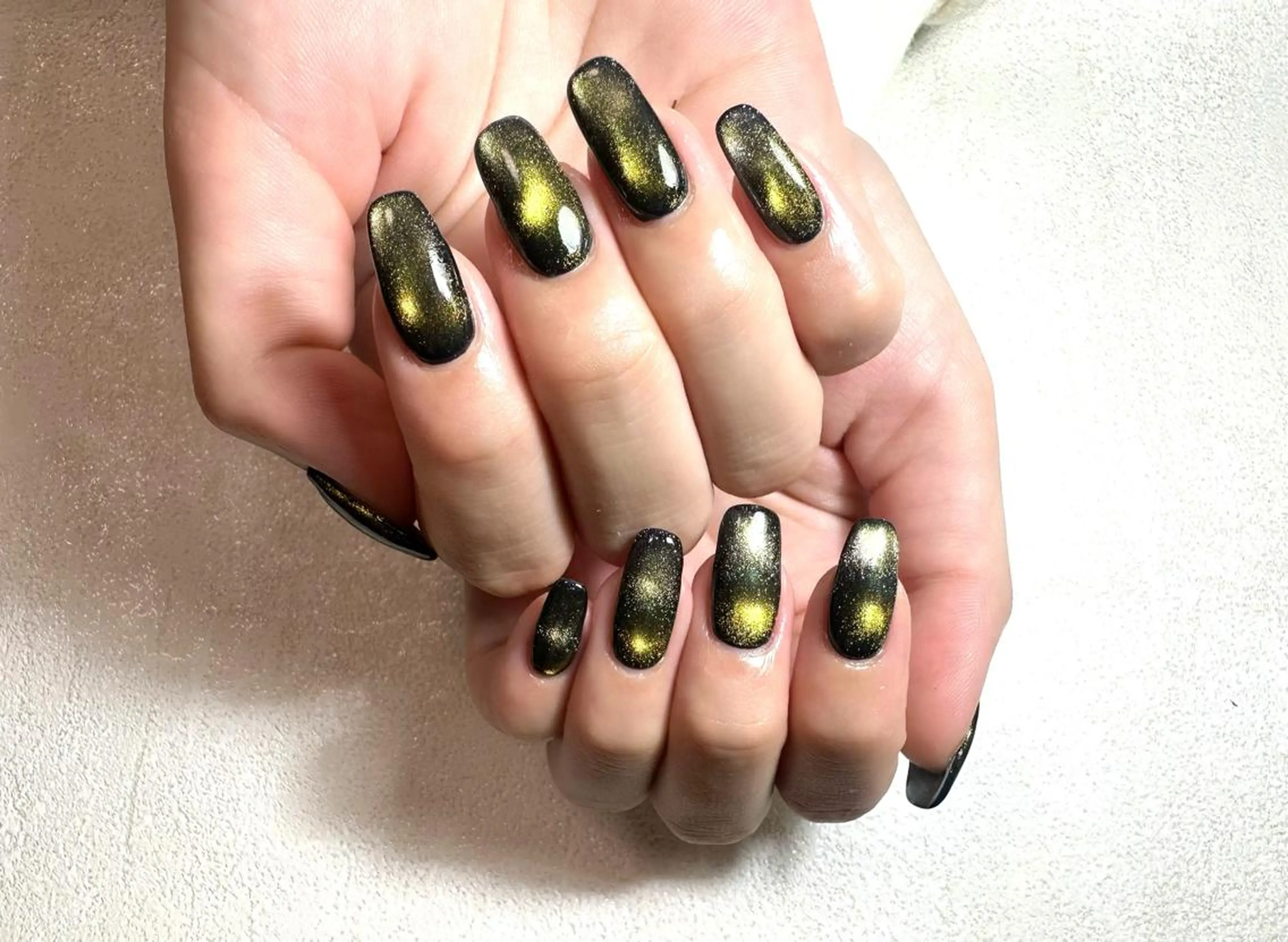 ネイル ジェルネイル マグネットネイル ニュアンスネイル nailsalon /はるのネイルデザイン