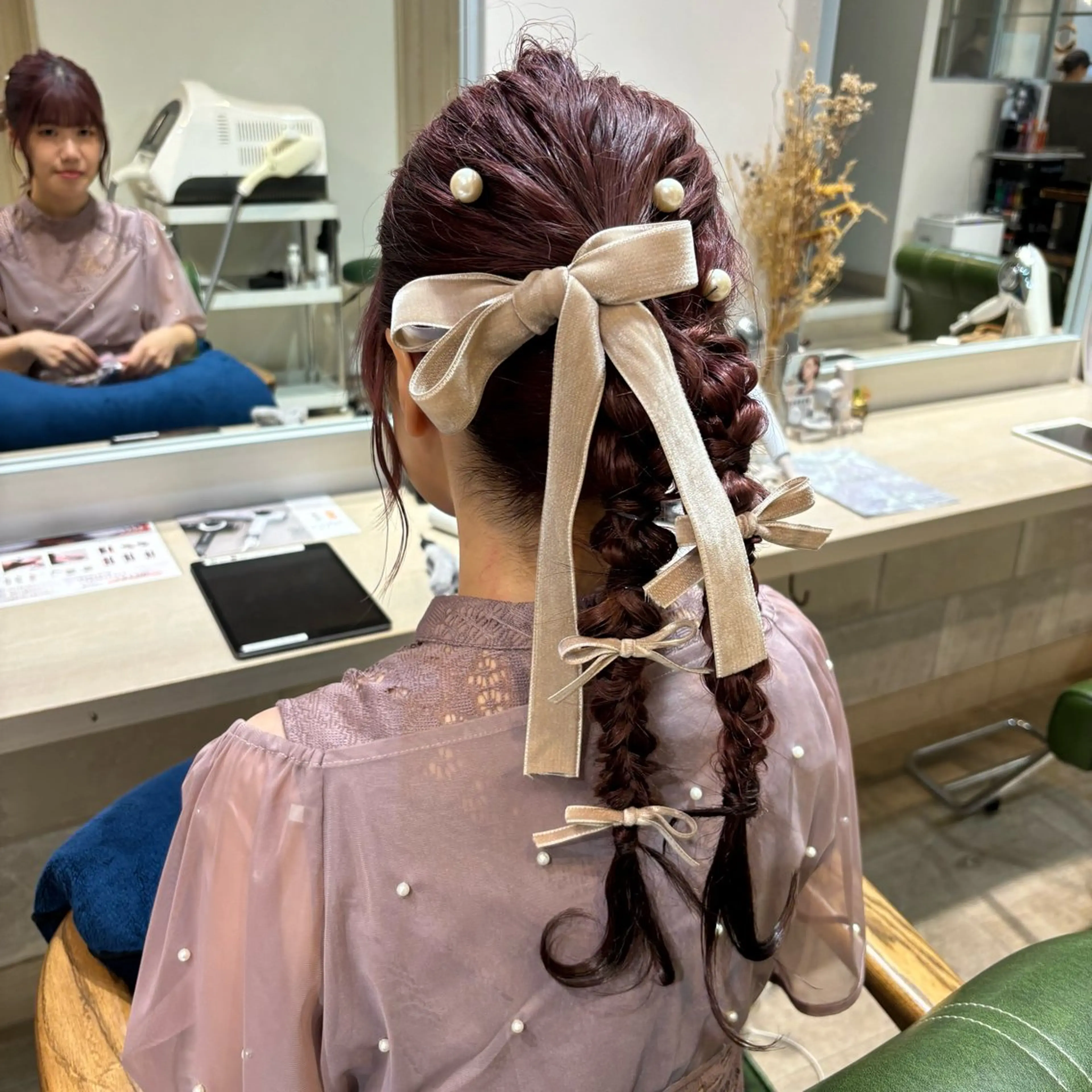 ロング ヘアアレンジ ヘアセット MAI ROCCO3rdのヘアスタイル