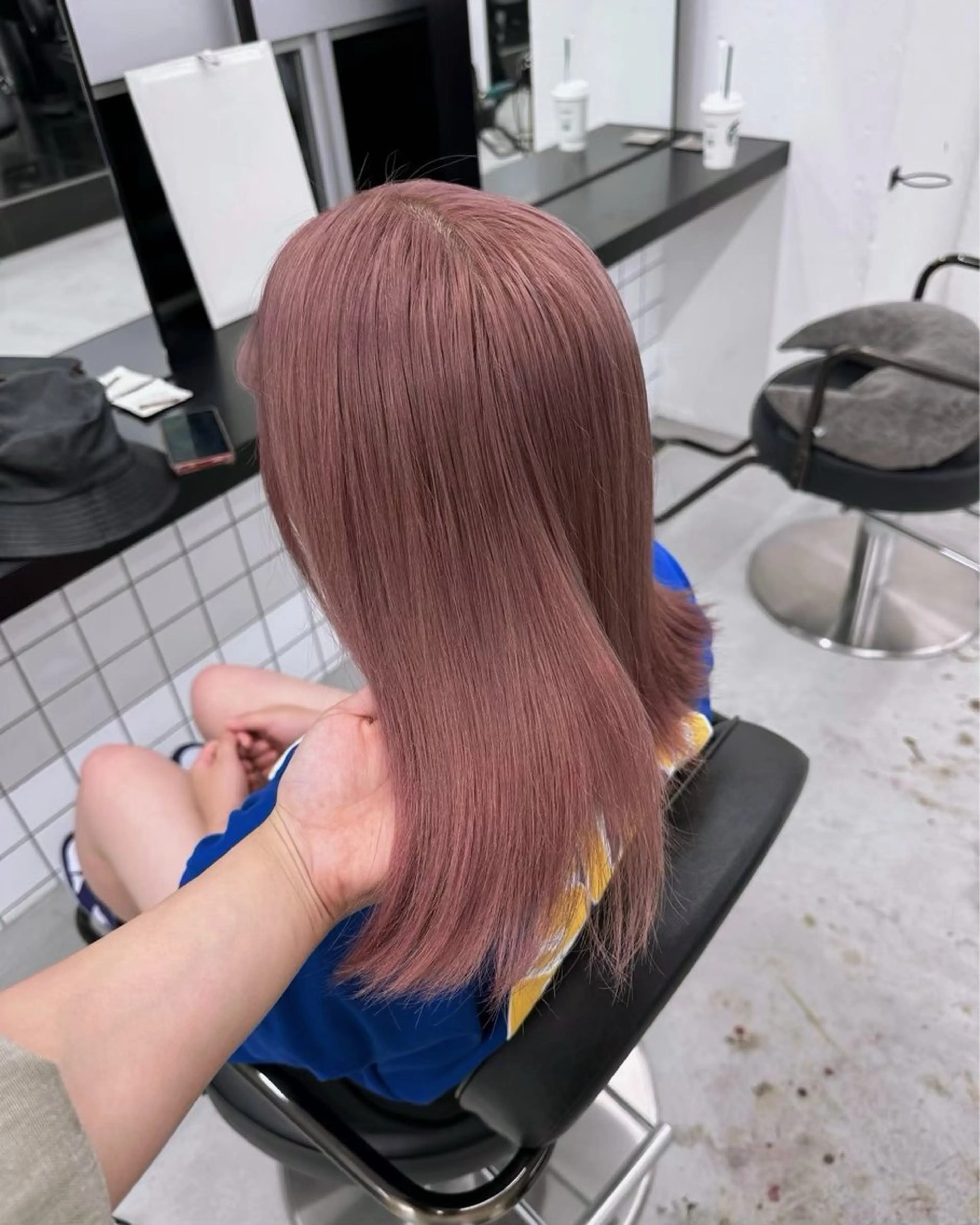 カラー ヘアカラー トリートメント 矢場町/栄 chinatsu.のヘアスタイル
