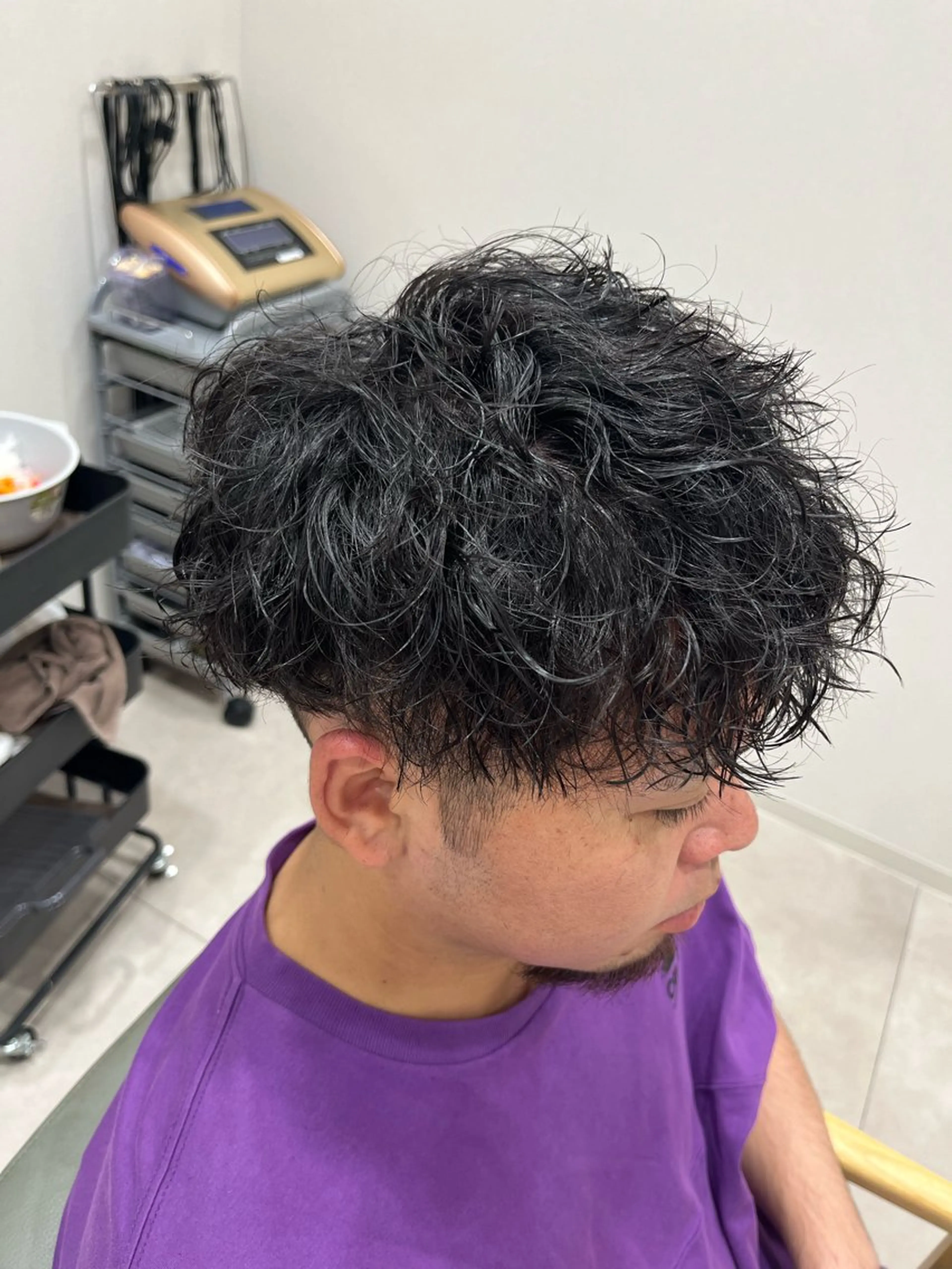 パーマ メンズ 💜N°大分 三浦　髪質改善💜のヘアスタイル