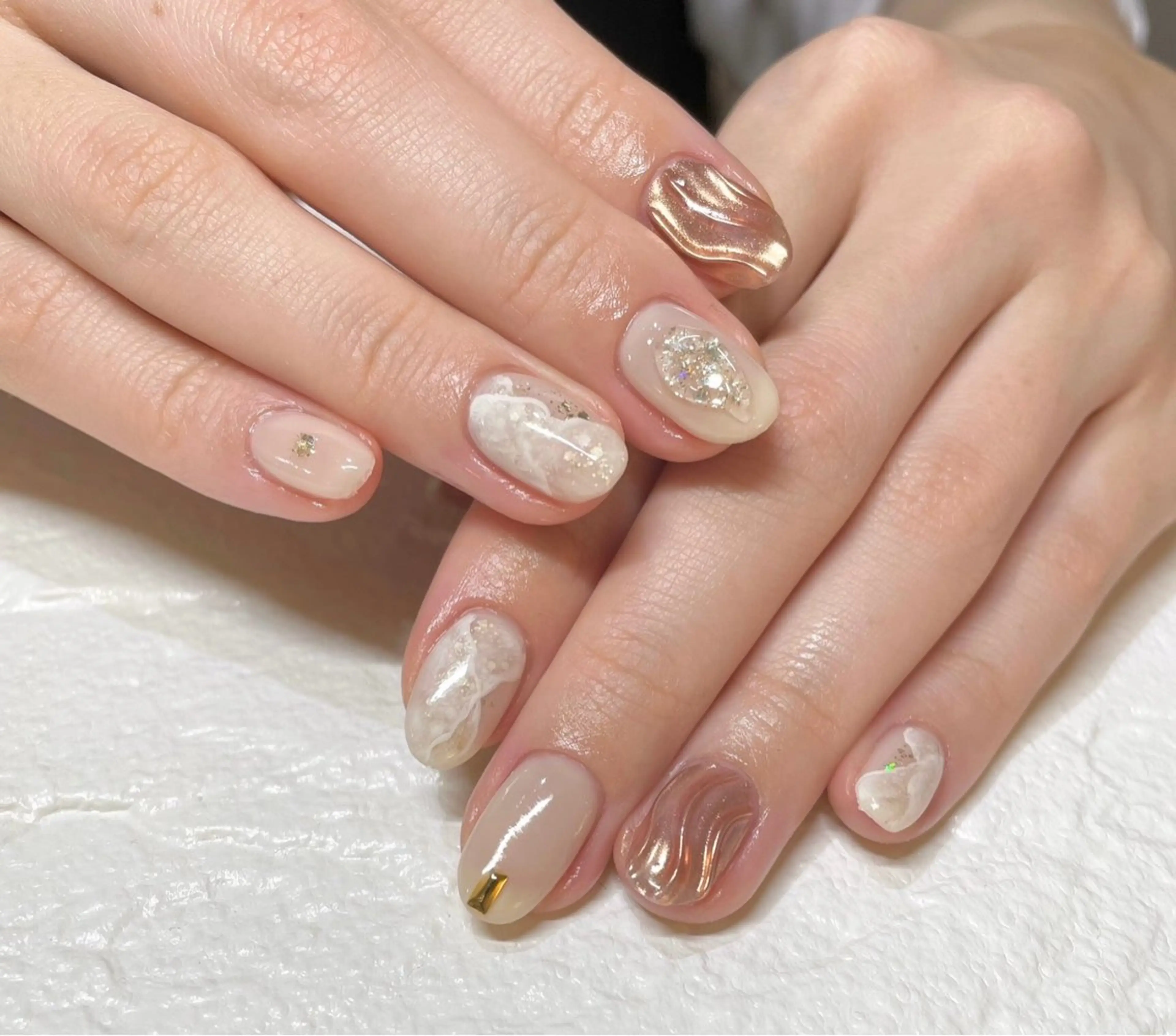 ネイル eye and nail ビジュゥ　石橋阪大前店所属・ビジュゥ石橋阪大前店 💅mayuちゃんのネイルデザイン