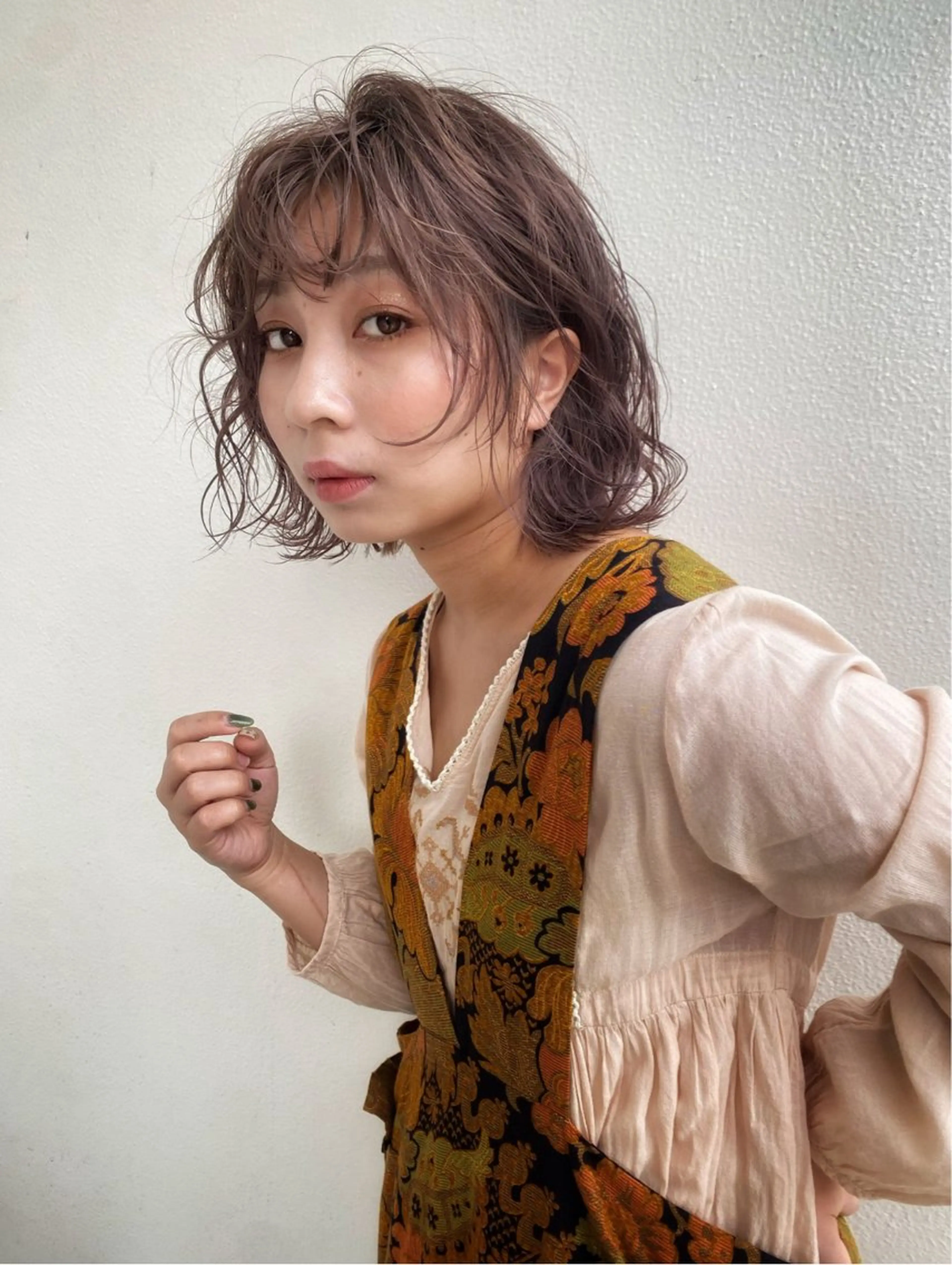 ショート カット ヘアカラー ナチュラル大人っぽい スタイル MAORIのヘアスタイル