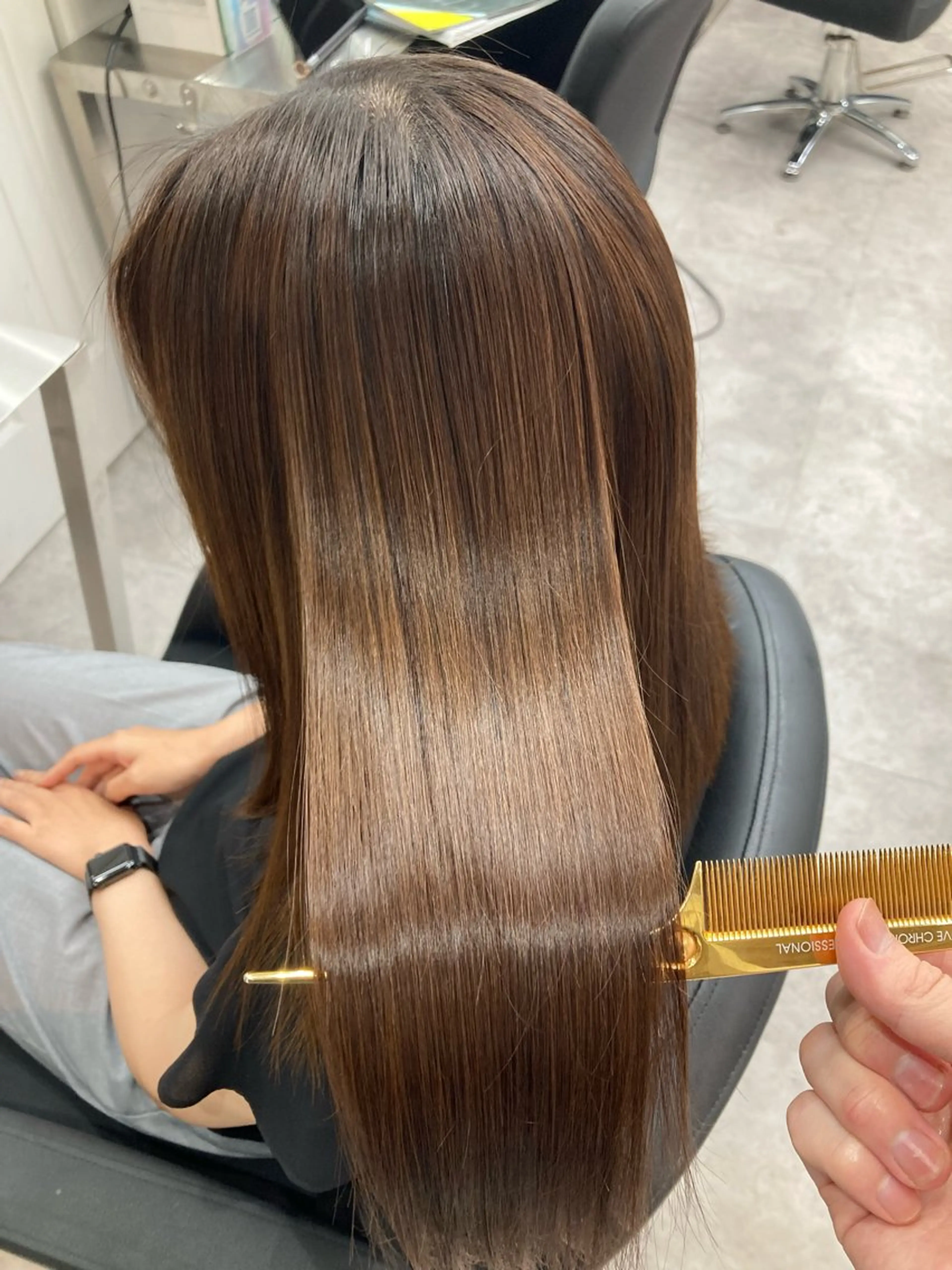 ミディアム カラー パーマ ヘアアレンジ メンズ キッズ ネイル マツエク・マツパ アイブロウ 🎀盛れる顔周り×レ イヤー×透明感/米田のヘアスタイル