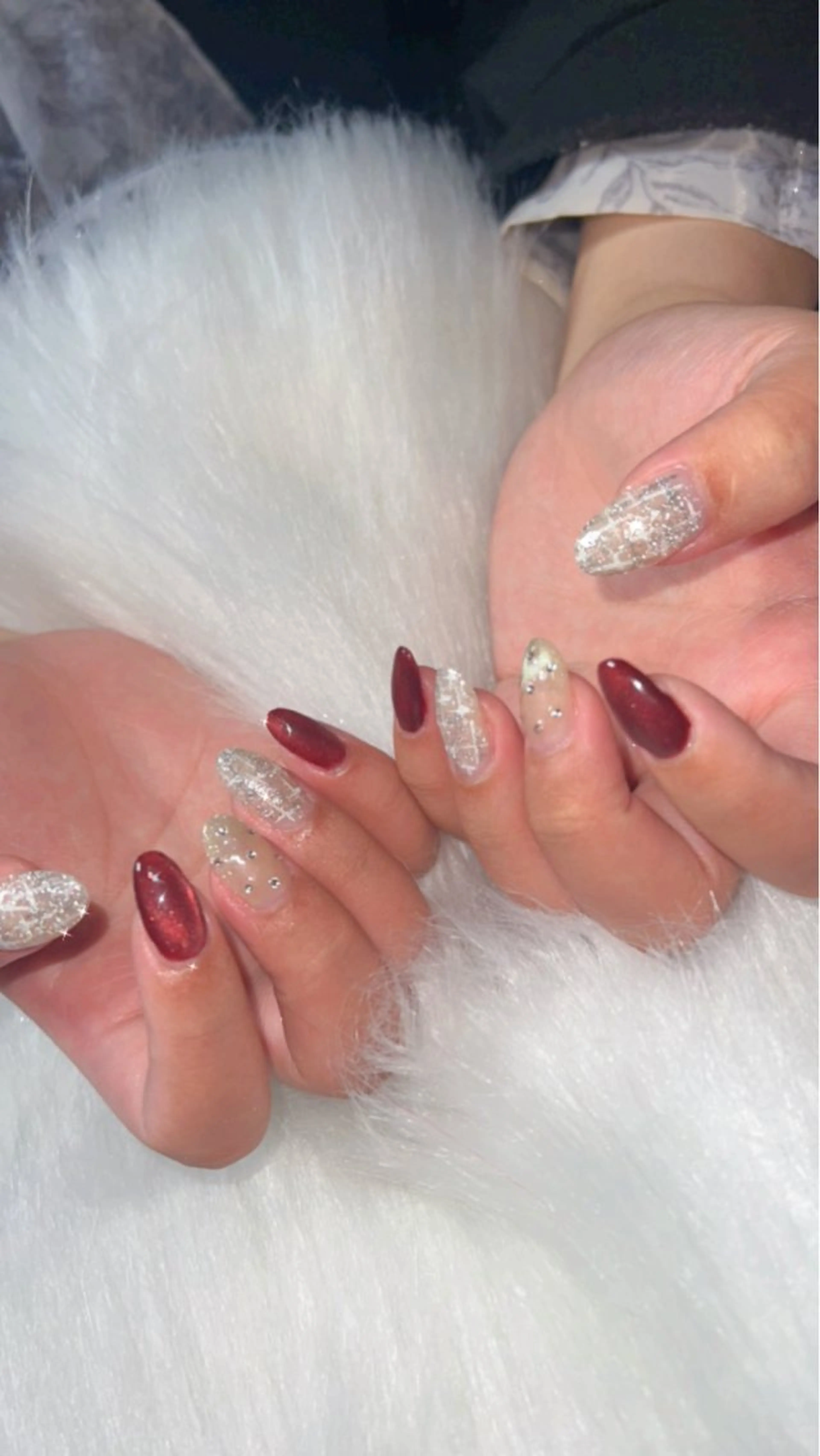 ネイル ハンドネイル Belle Époque 𓃛のネイルデザイン