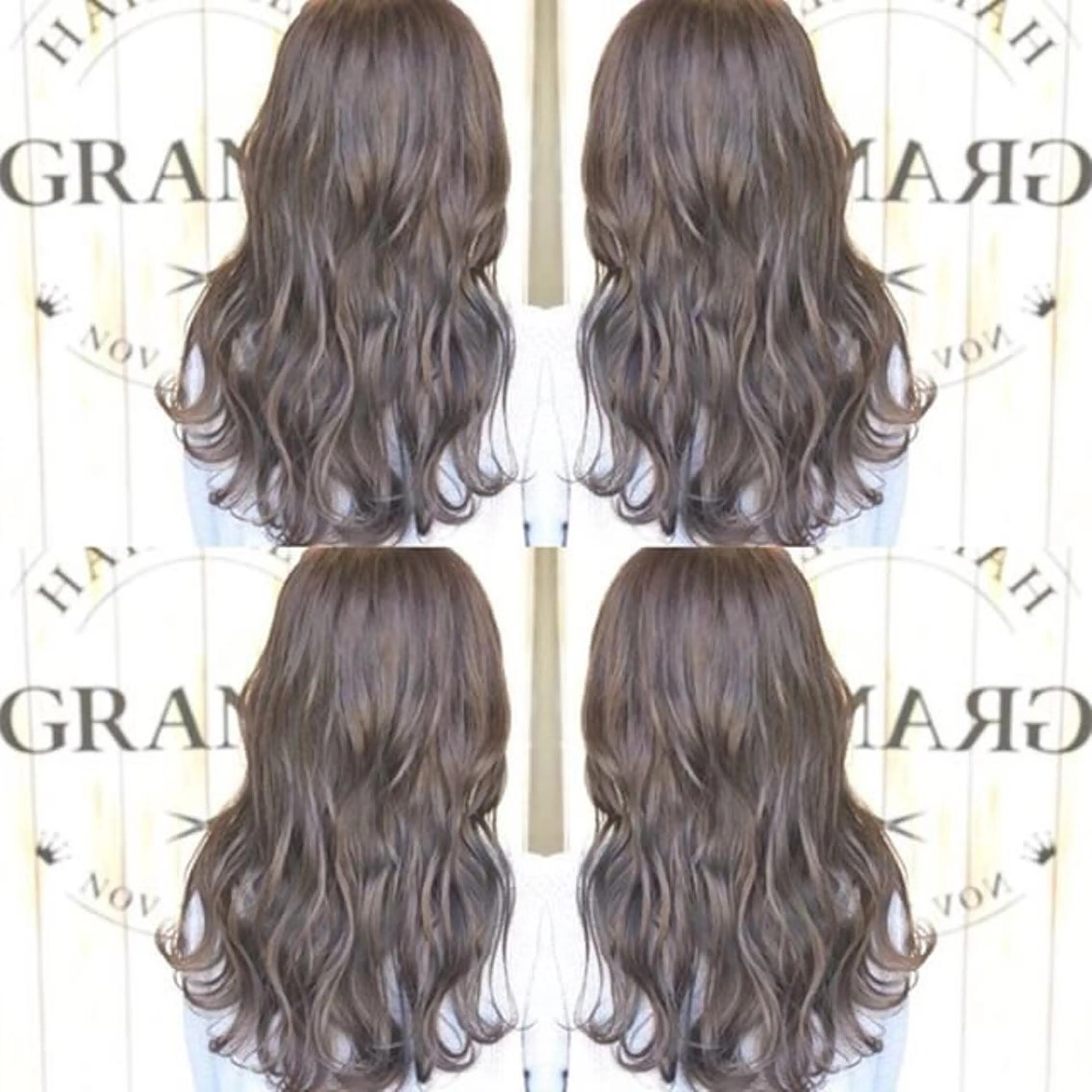 ロング カラー カット ヘアカラー トリートメント 🍀Moda by Grande🍀のヘアスタイル