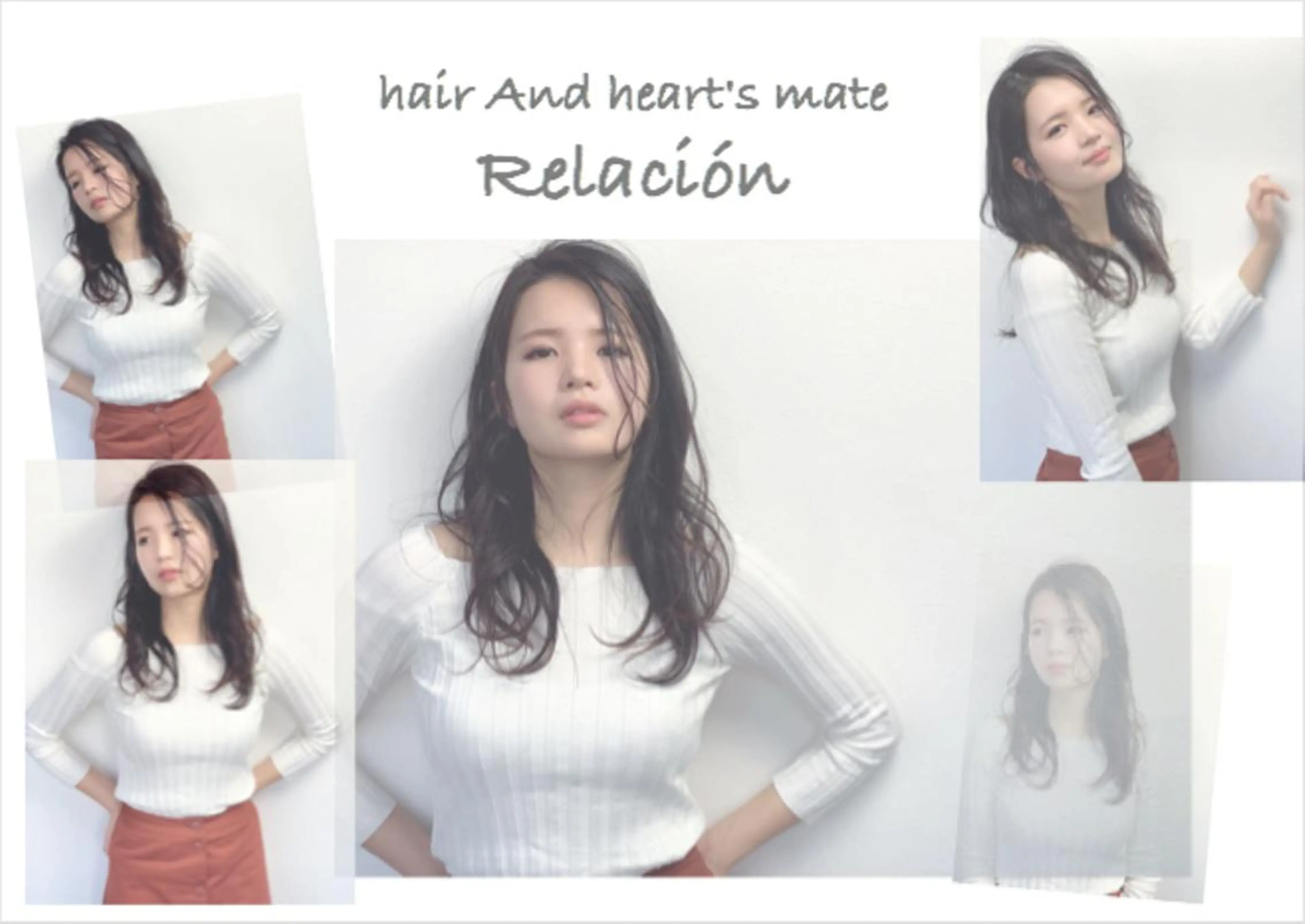 セミロング カラー ヘアアレンジ ネイル 伸ばしかけ トリートメント トリートメント ヘッドスパ Relación / レラシオン所属・岩崎 克秀のヘアスタイル