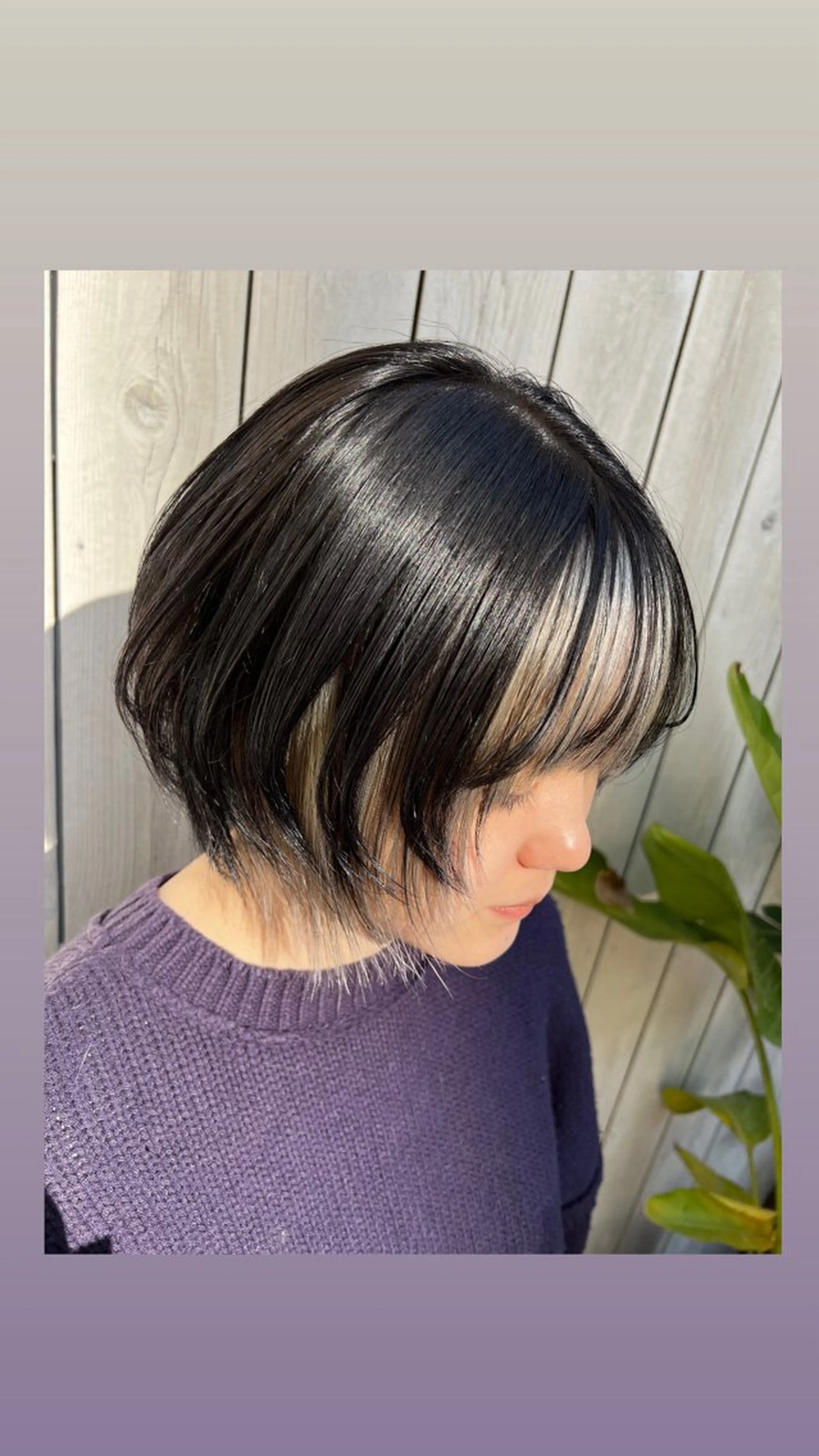 ショート カラー ブリーチ インナーカラー カット ヘアカラー トリートメント 銀座/ダブルカラー/ レイヤーカット/高梨のヘアスタイル