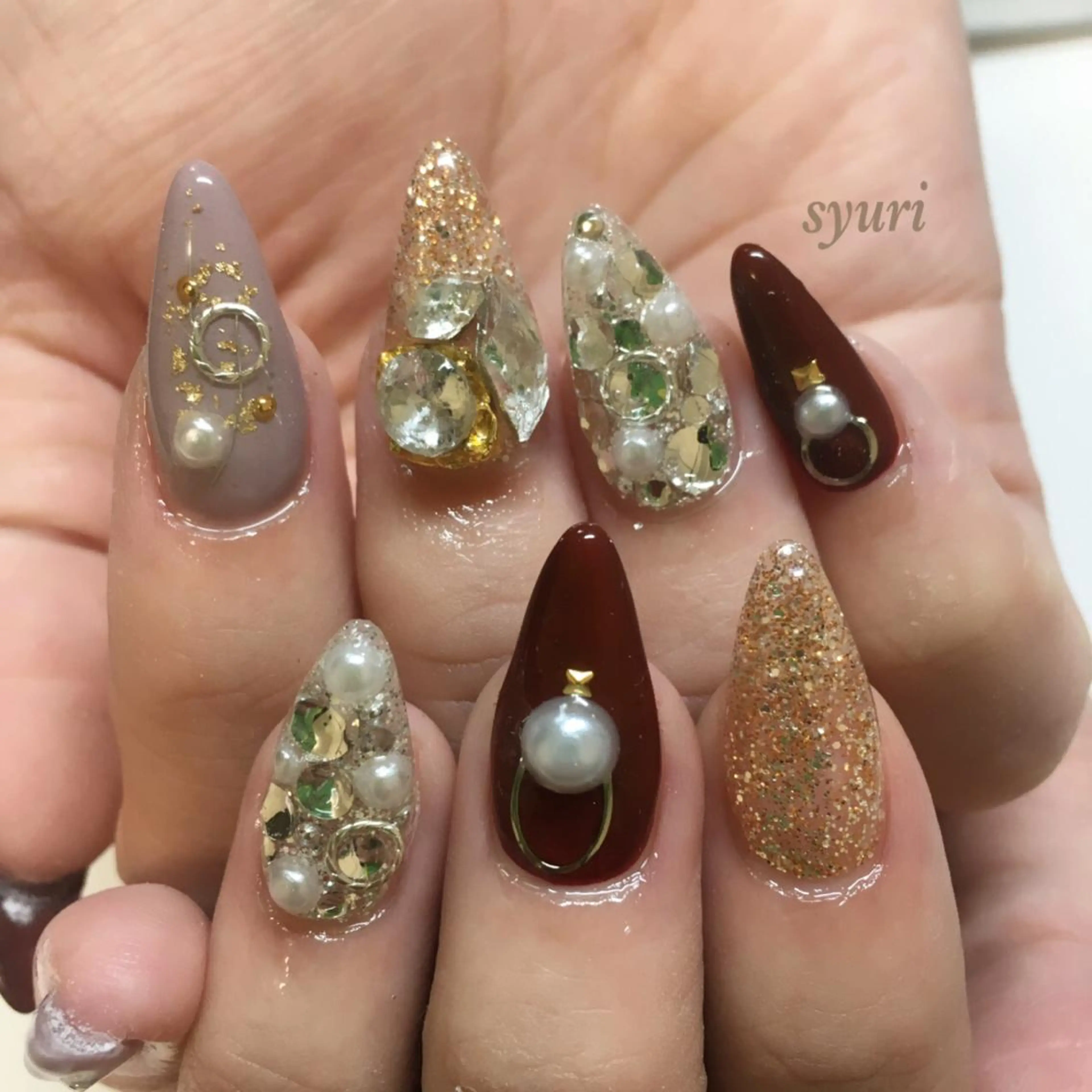 ネイル ハンドネイル syuri nailのネイルデザイン