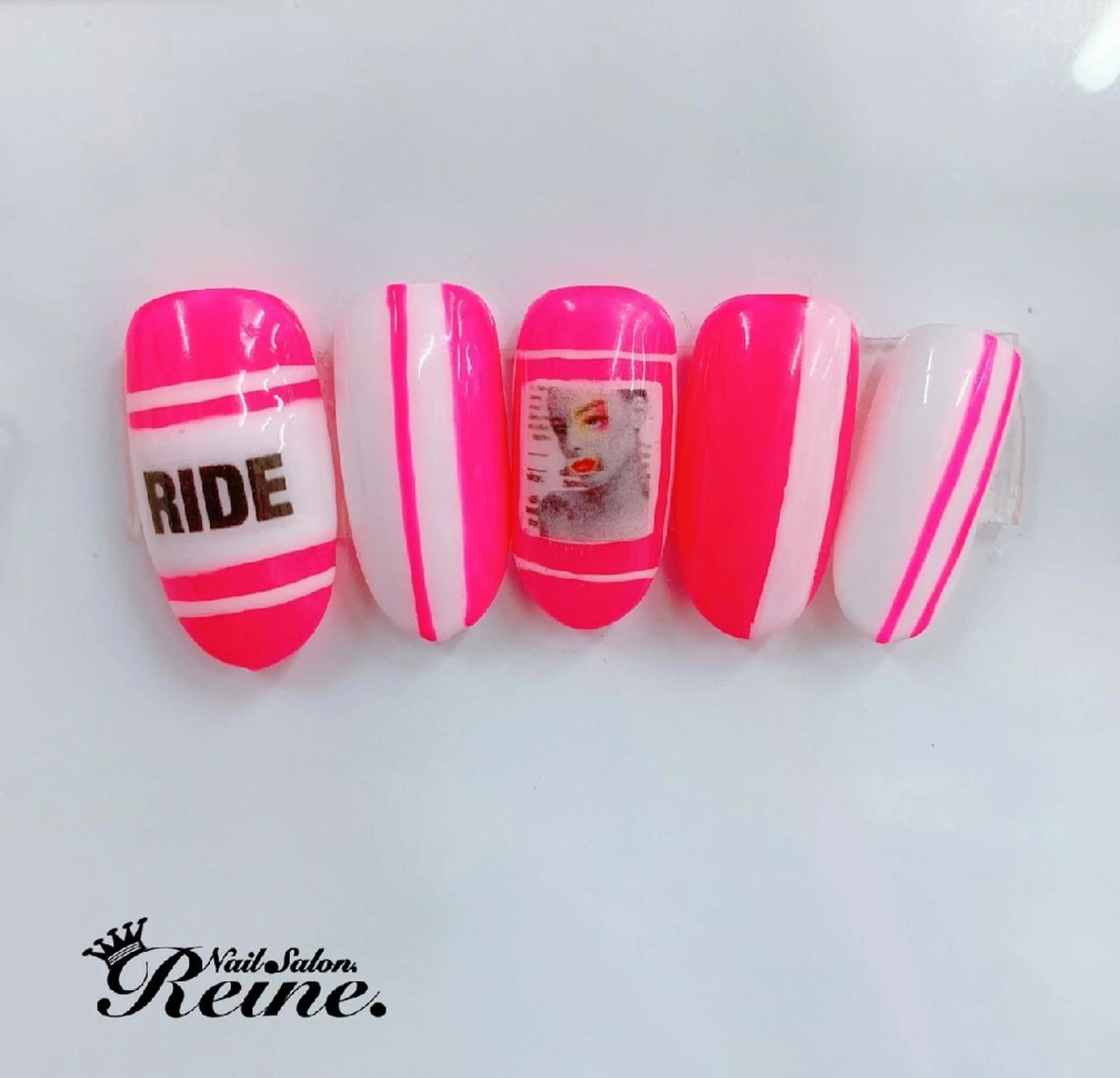 ネイル ピンク Nailsalon Reine所属・玉栄 伶奈のネイルデザイン