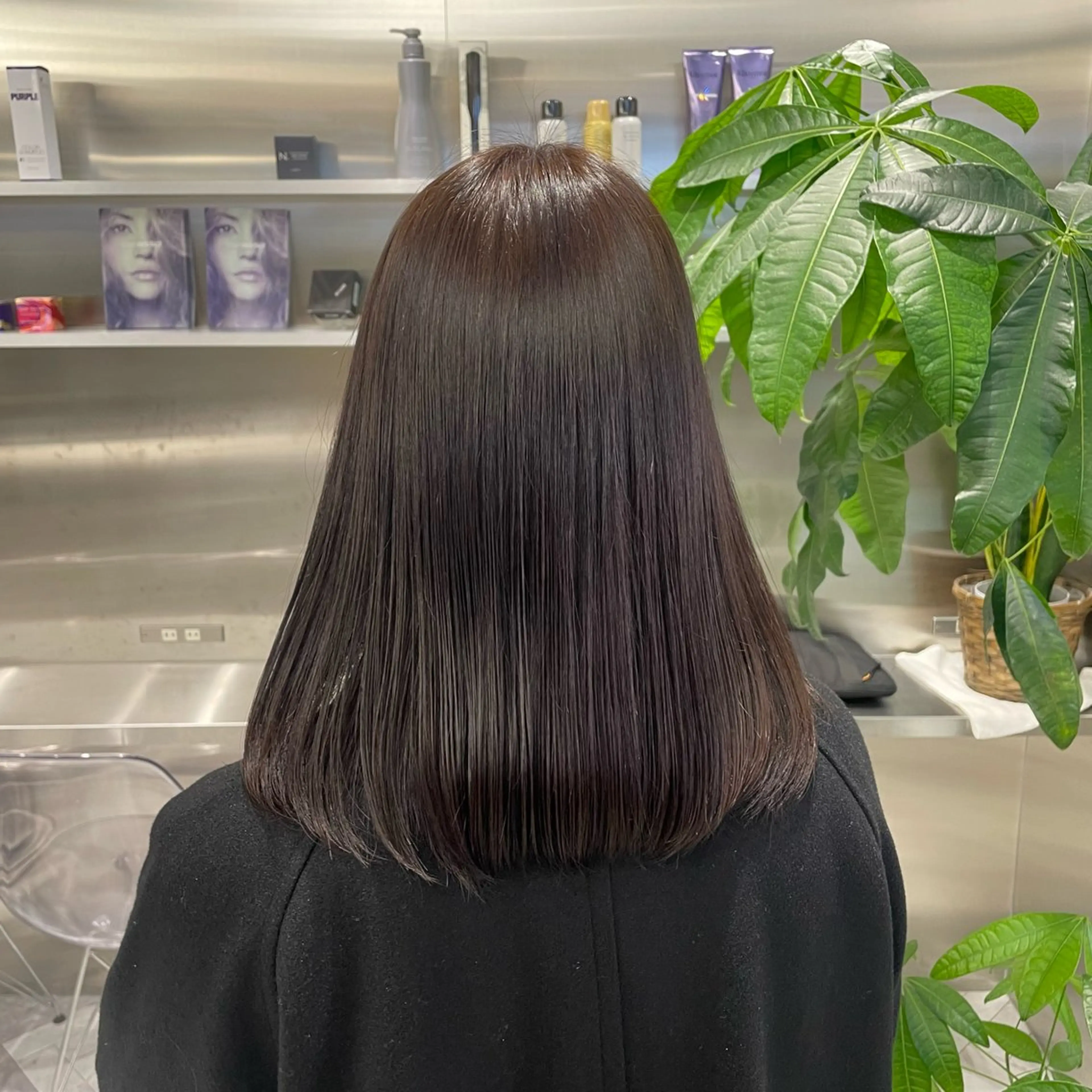 カラー クルミ/ 💕ワンホンネイルのネイルデザイン