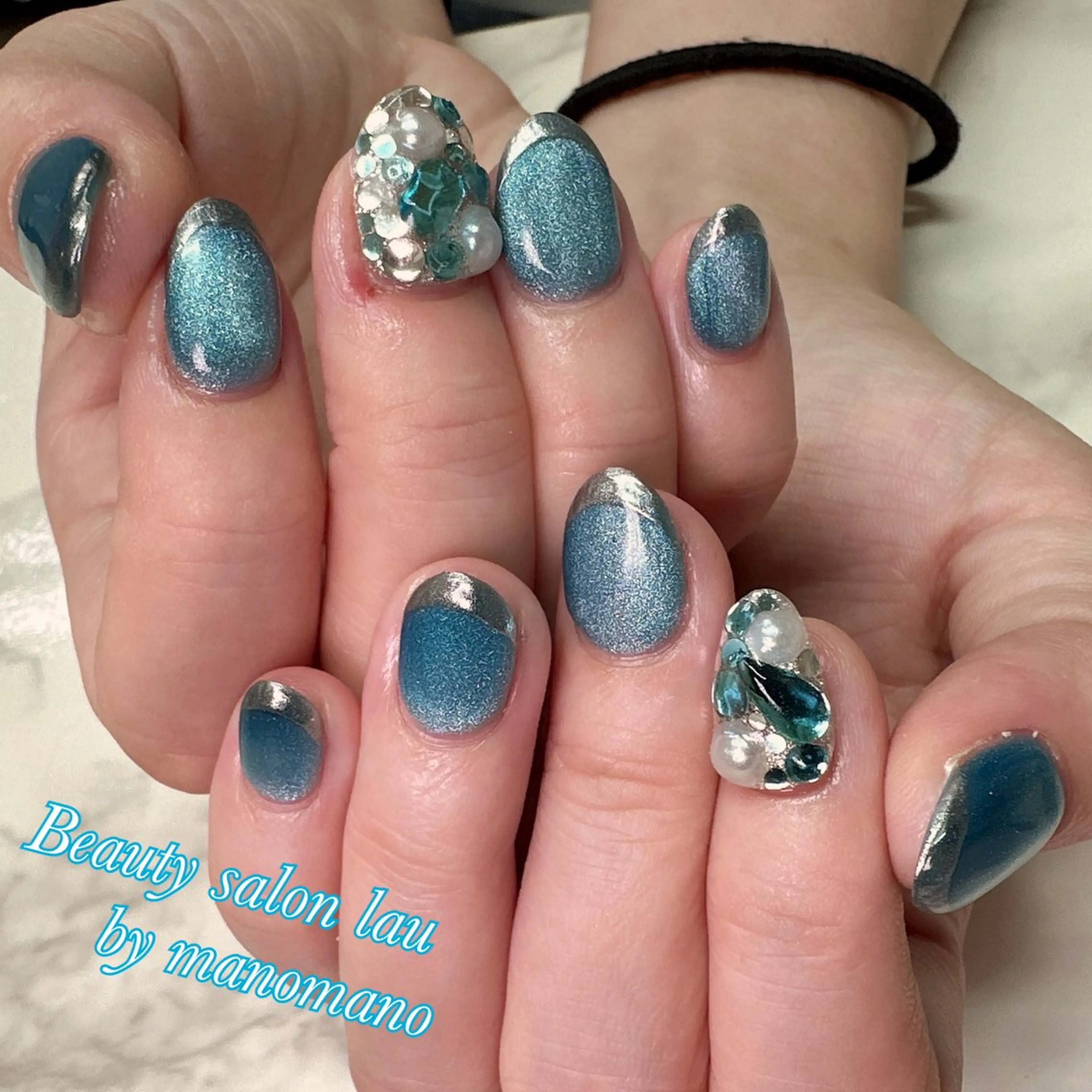ネイル ハンドネイル ラウバイマノマノ なかざとのネイルデザイン