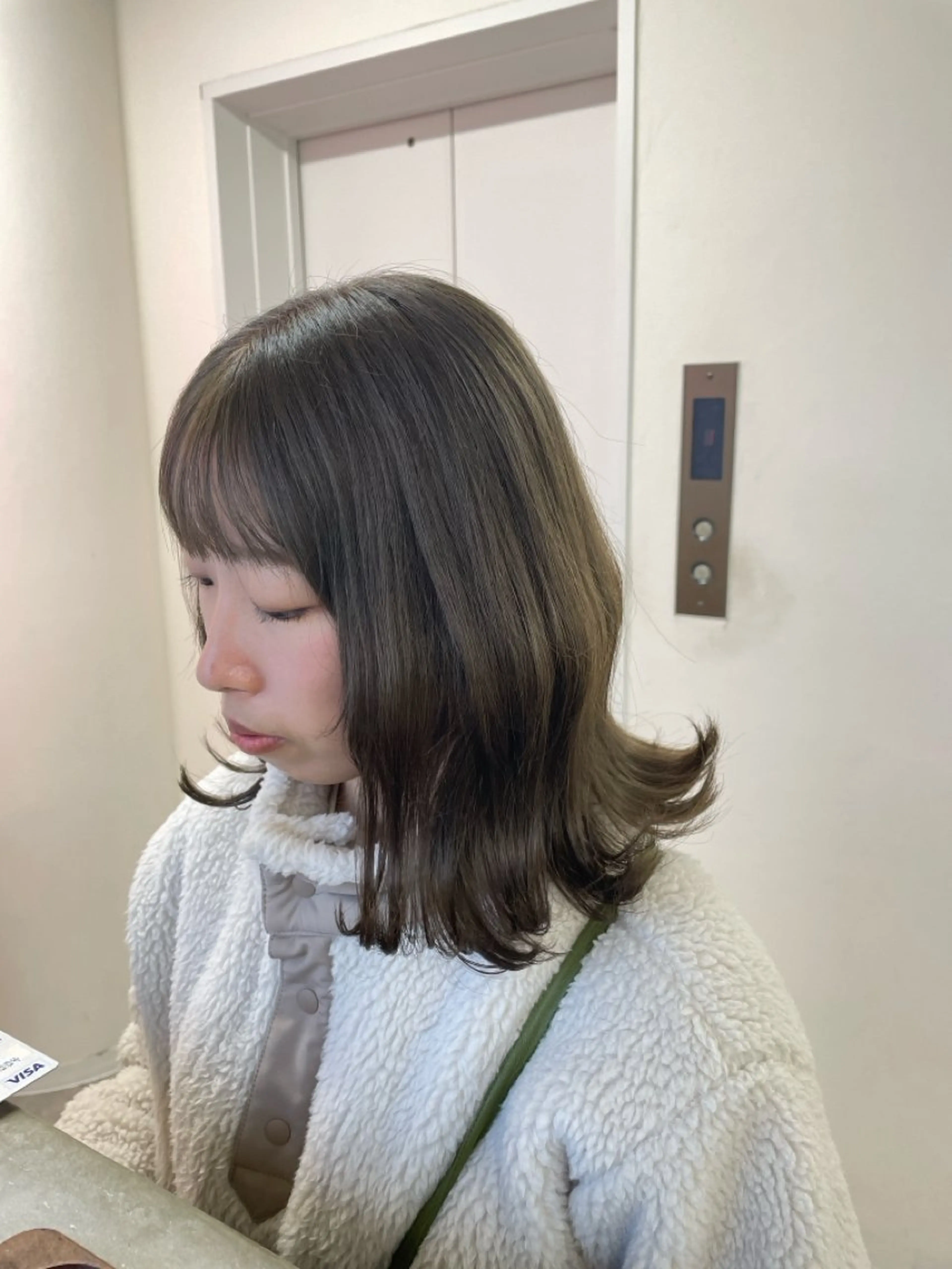 ミディアム ヘアカラー Hana ♡ marshu梅田のヘアスタイル