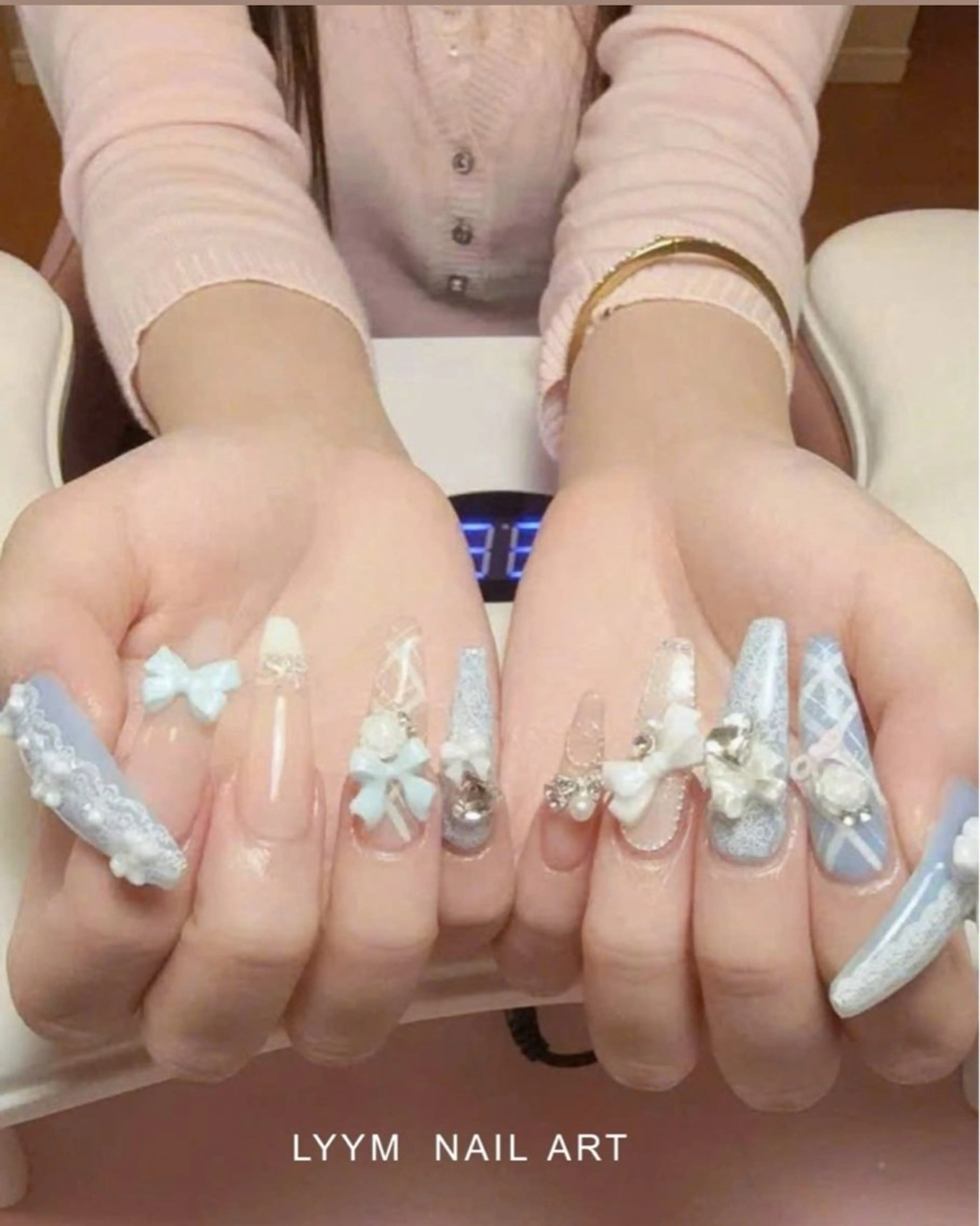 人気❤︎【LYYM定額VIP◆長さ出し☆やり放題180分 15,800円 】華やか系・当店全パーツつけ放題の写真