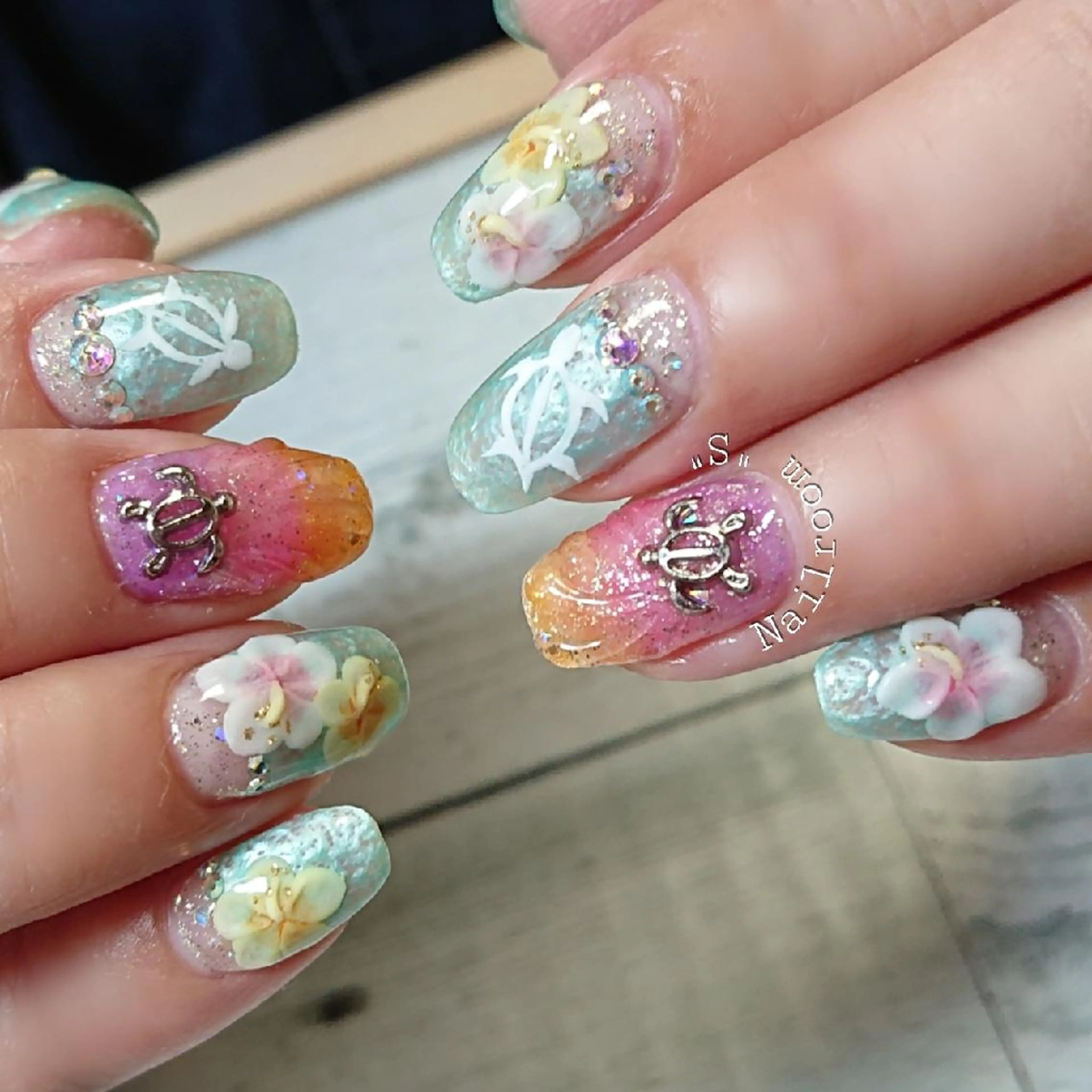 ネイル ハンドネイル ハンドケア Nail room  "S"  SAKAIのネイルデザイン