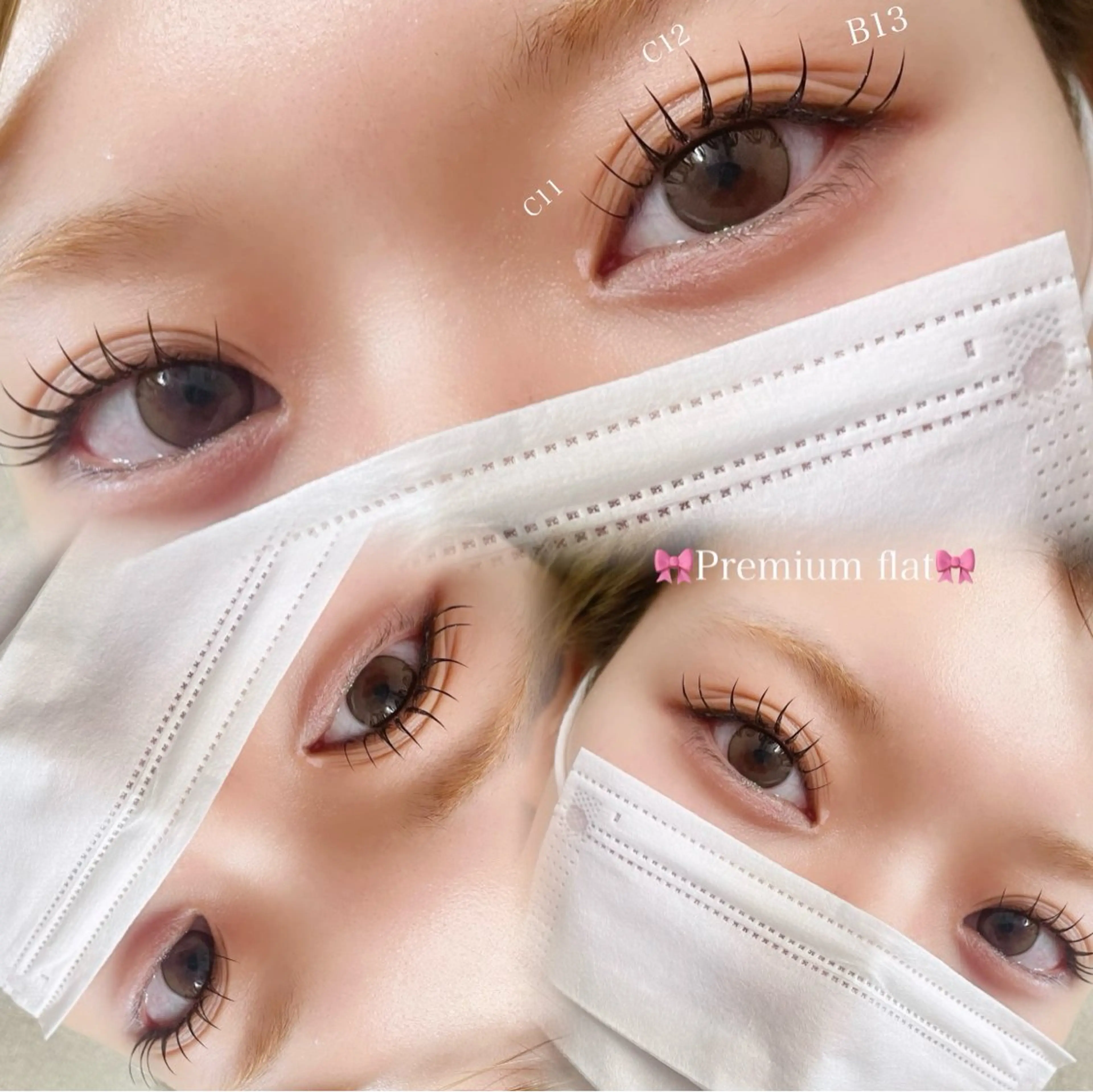 マツエク・マツパ REN✦ 梅田束感まつ毛🎀のマツエク・マツパデザイン