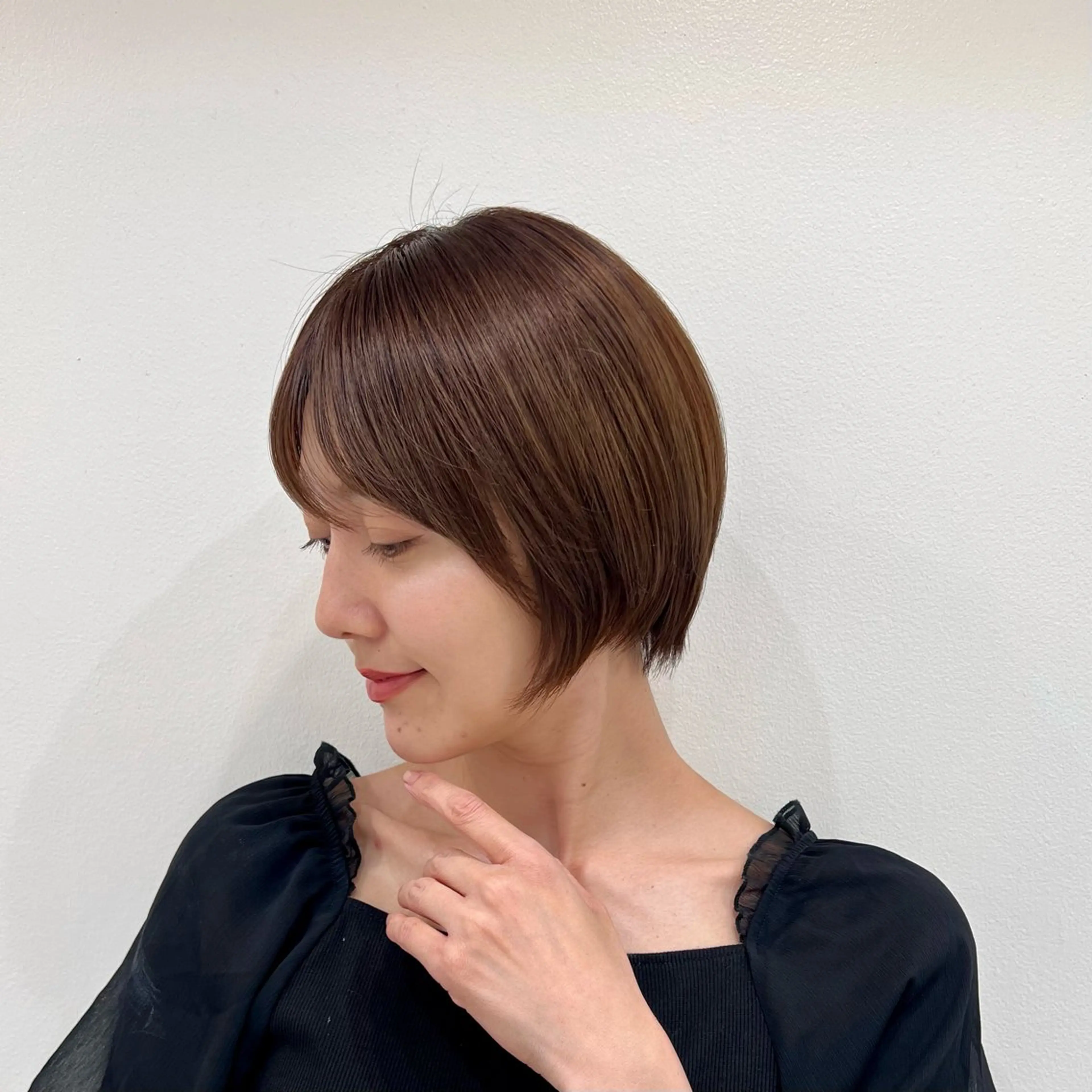 ショート カット ヘアカラー トリートメント TSUBASA/銀座 メンズ◎ショート女子のヘアスタイル