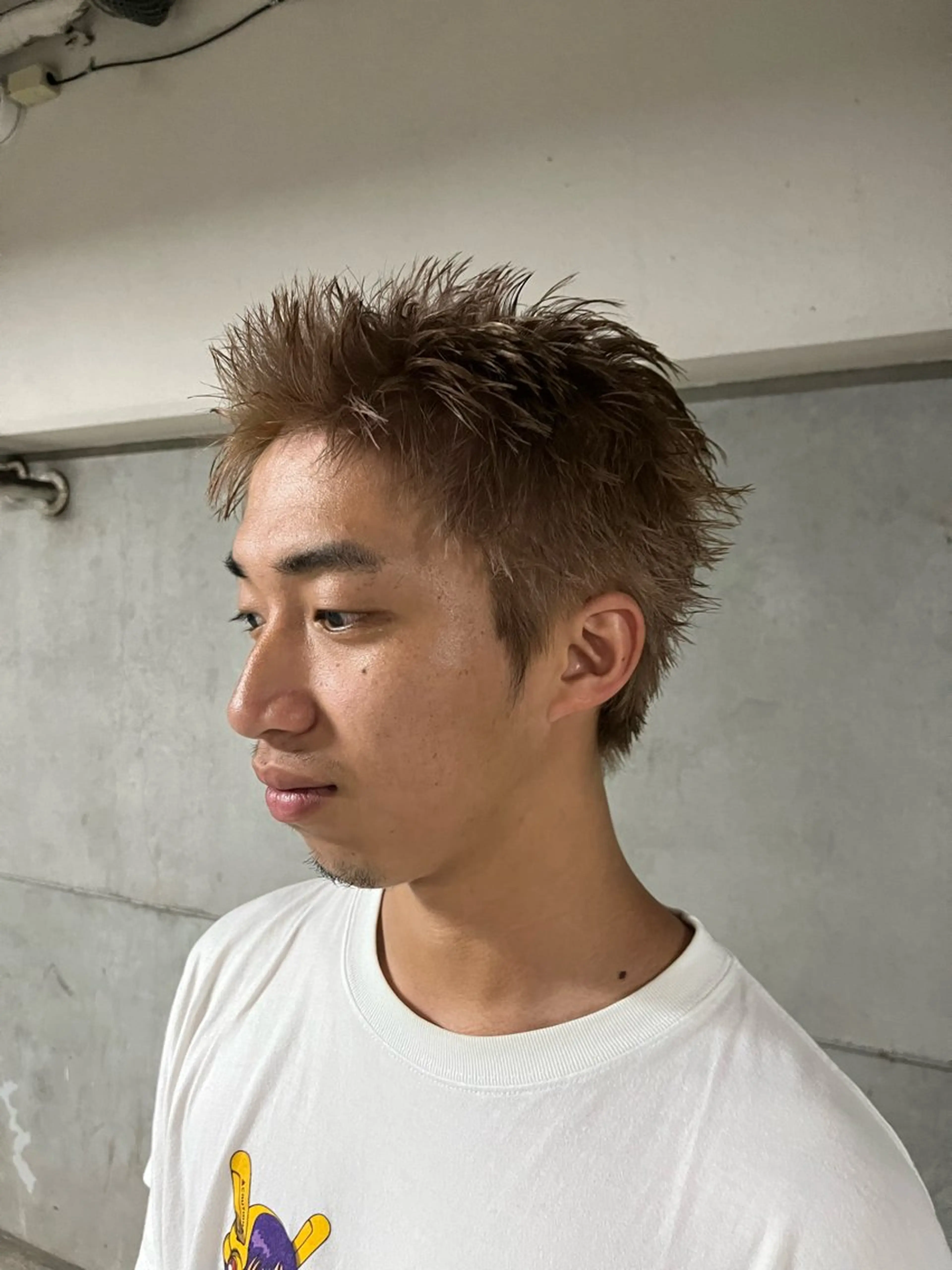 メンズ ヘアカラー rico／ fit standのヘアスタイル