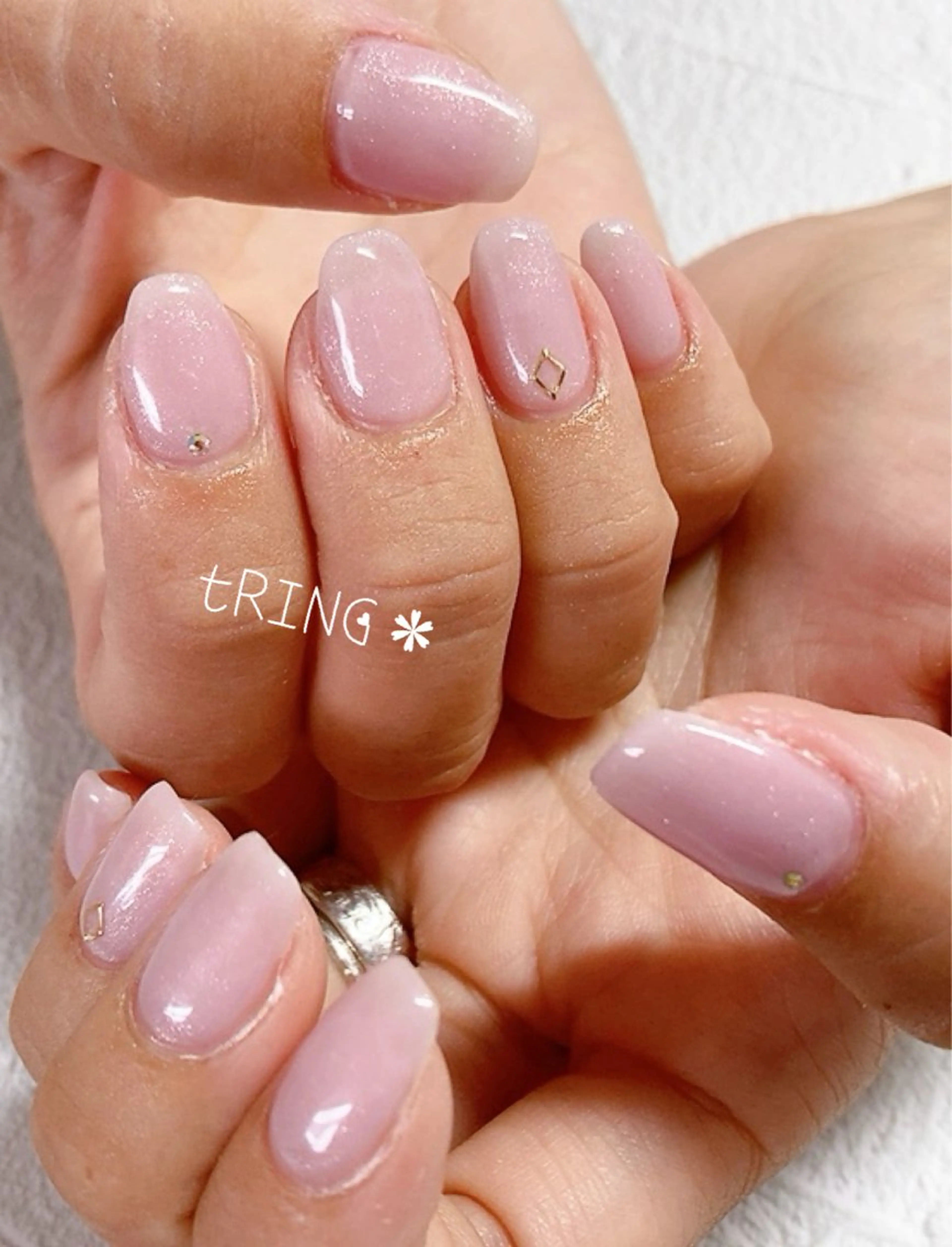 ネイル ハンドネイル tRING* しいの木台のネイルデザイン