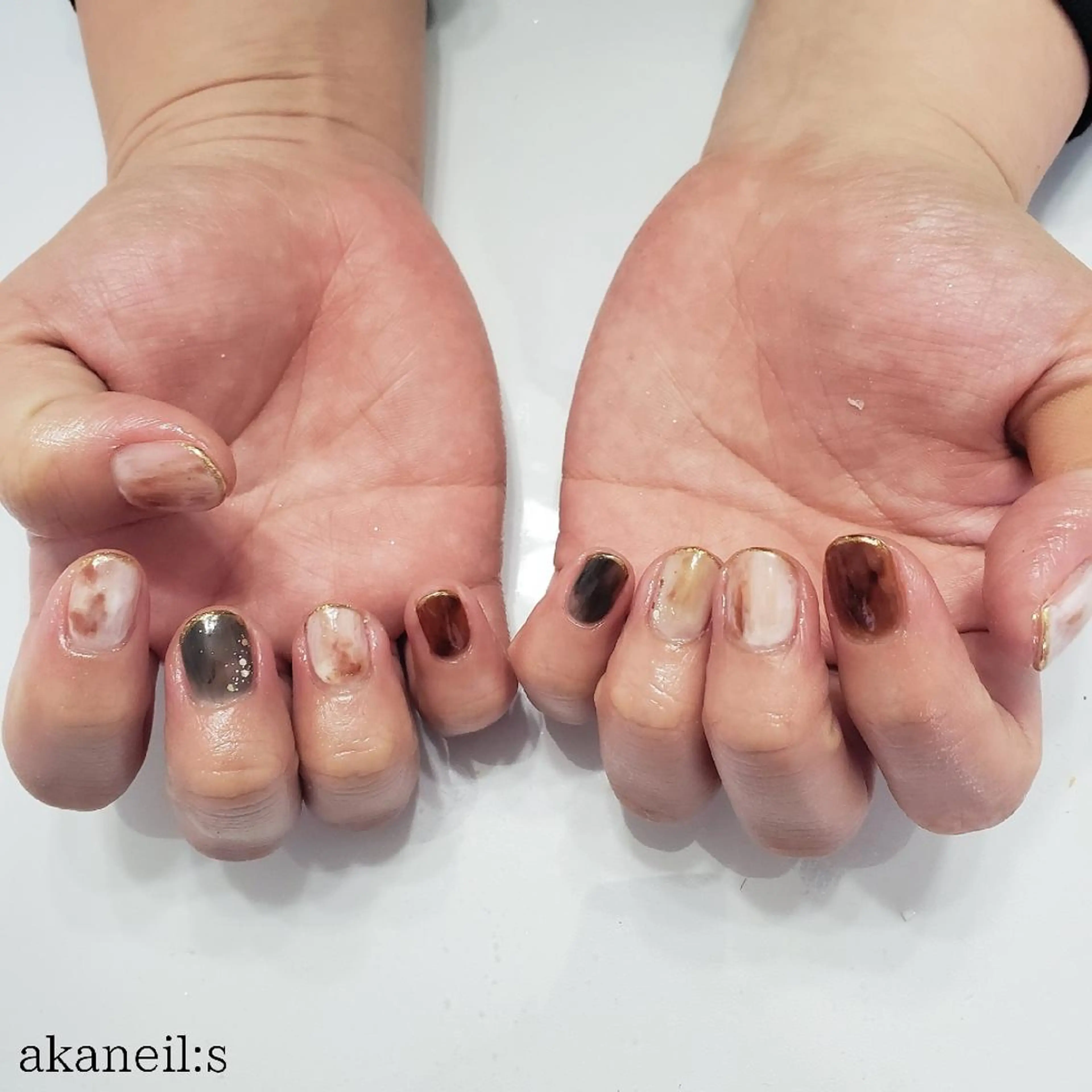 ネイル ニュアンスネイル 【akaneils】 アカネのネイルデザイン