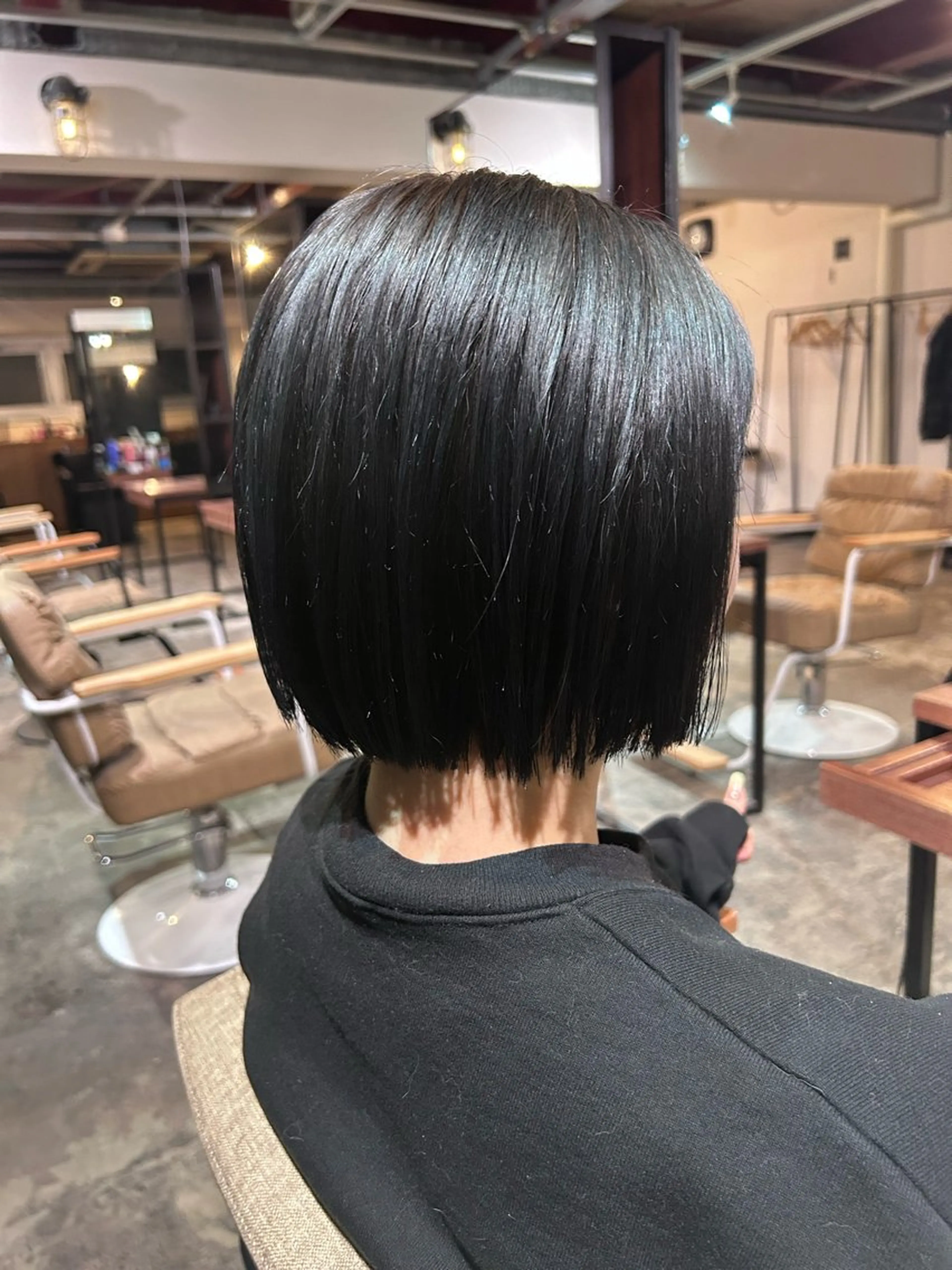 ショート カラー カット トリートメント レイヤーカット/艶 カラー/SHISEIのヘアスタイル