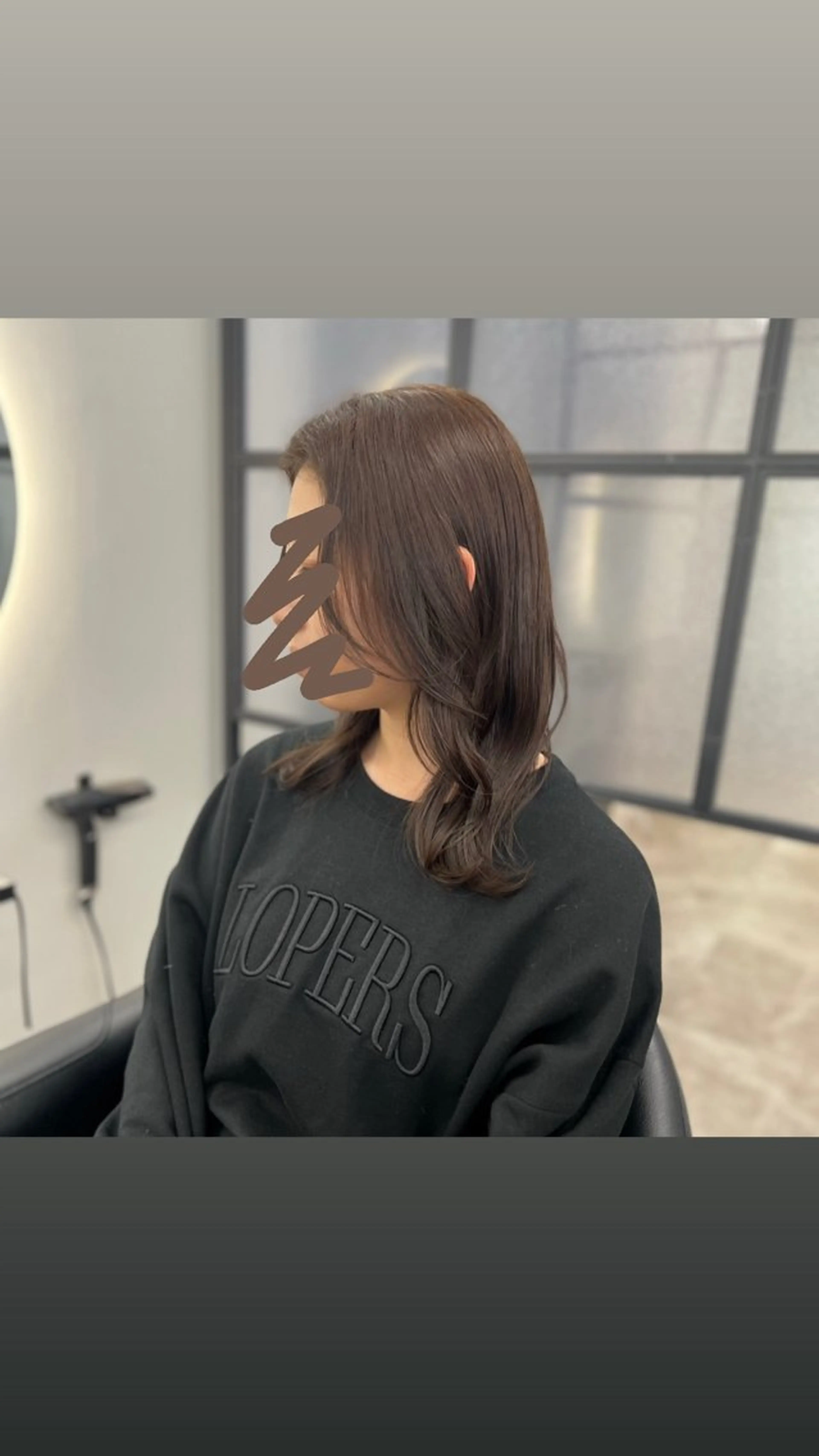 セミロング カラー ヘアカラー Ren. 🦋デザインカラーのヘアスタイル