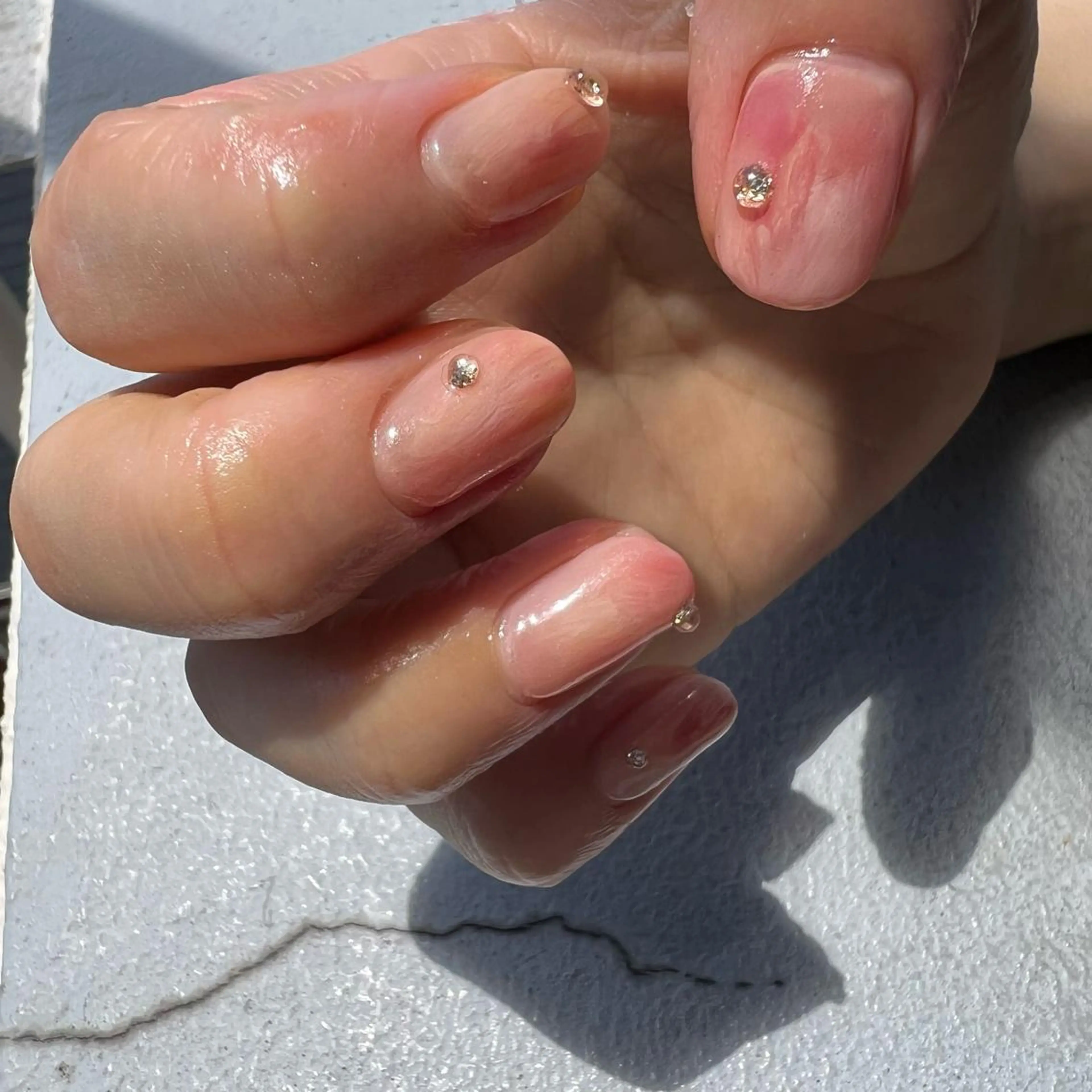 ネイル ニュアンスネイル 《ニュアンスネイル》 risaのネイルデザイン