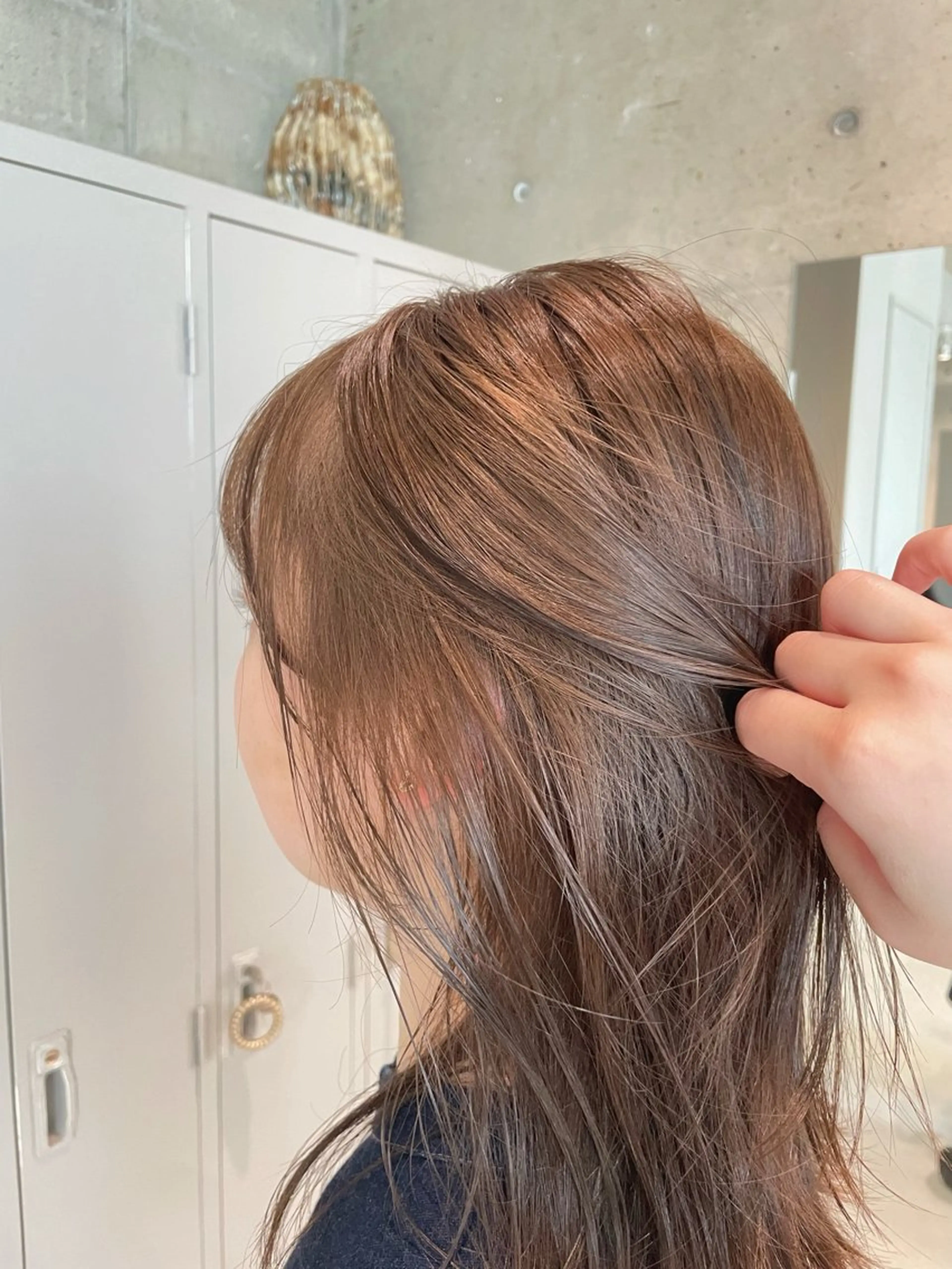 セミロング カラー IDEN AND TITY所属・ショートモデル募集 yukakoのヘアスタイル
