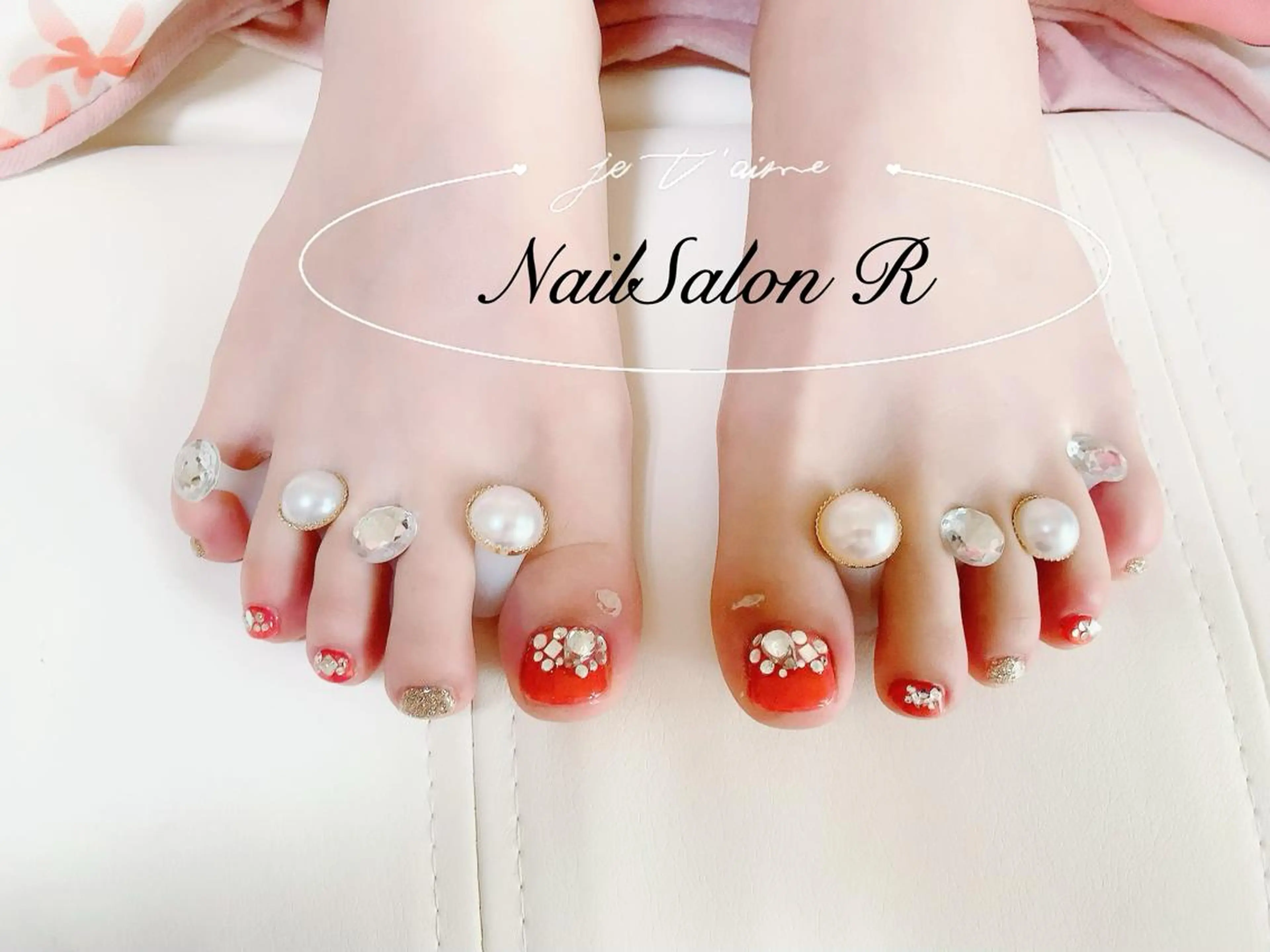 ネイル フットネイル NailSalon R(ネイルサロンアール)所属・NailSalonR 宮里のネイルデザイン