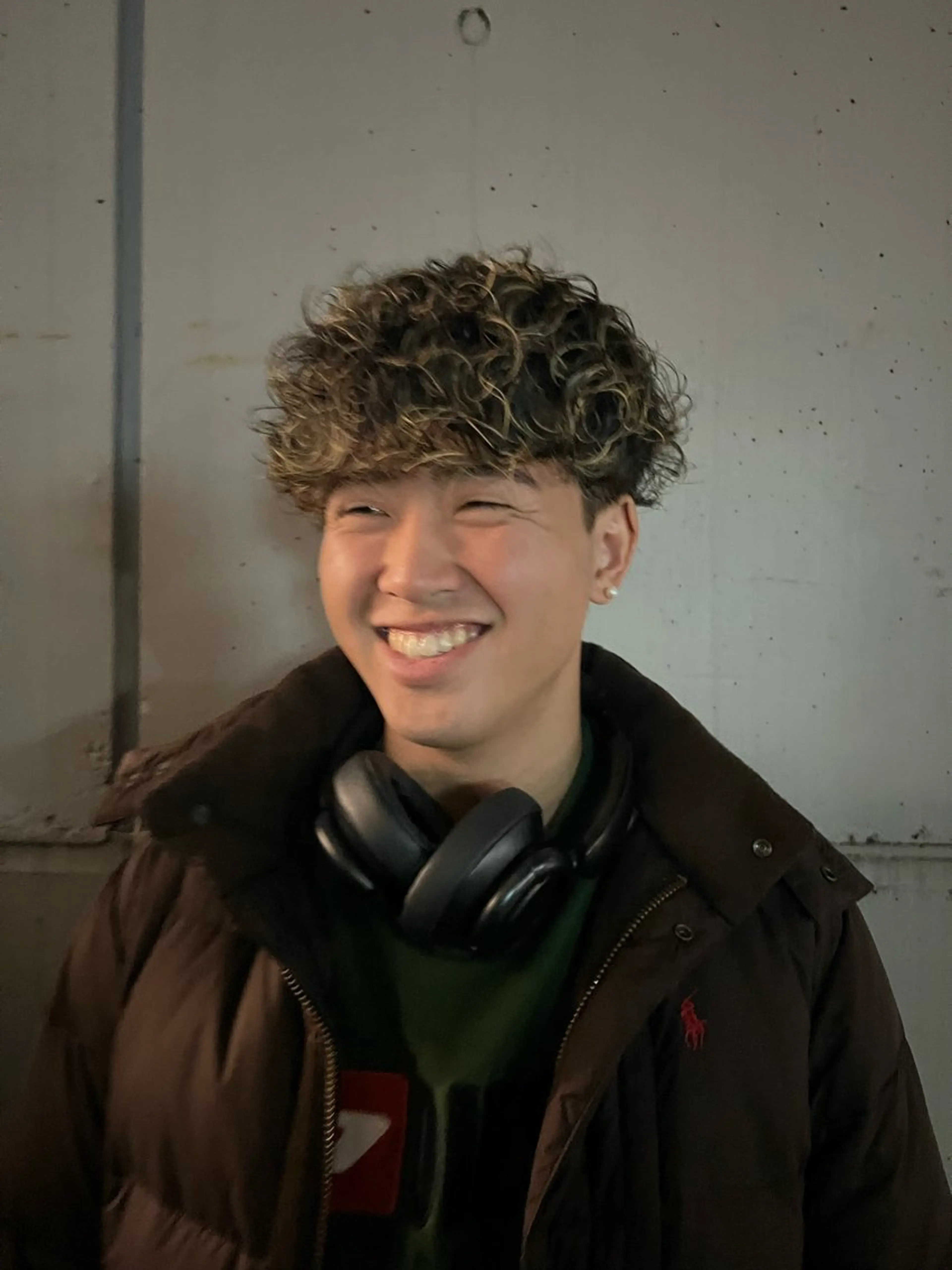 カラー パーマ メンズ fifth神宮前 HIN★T★のヘアスタイル