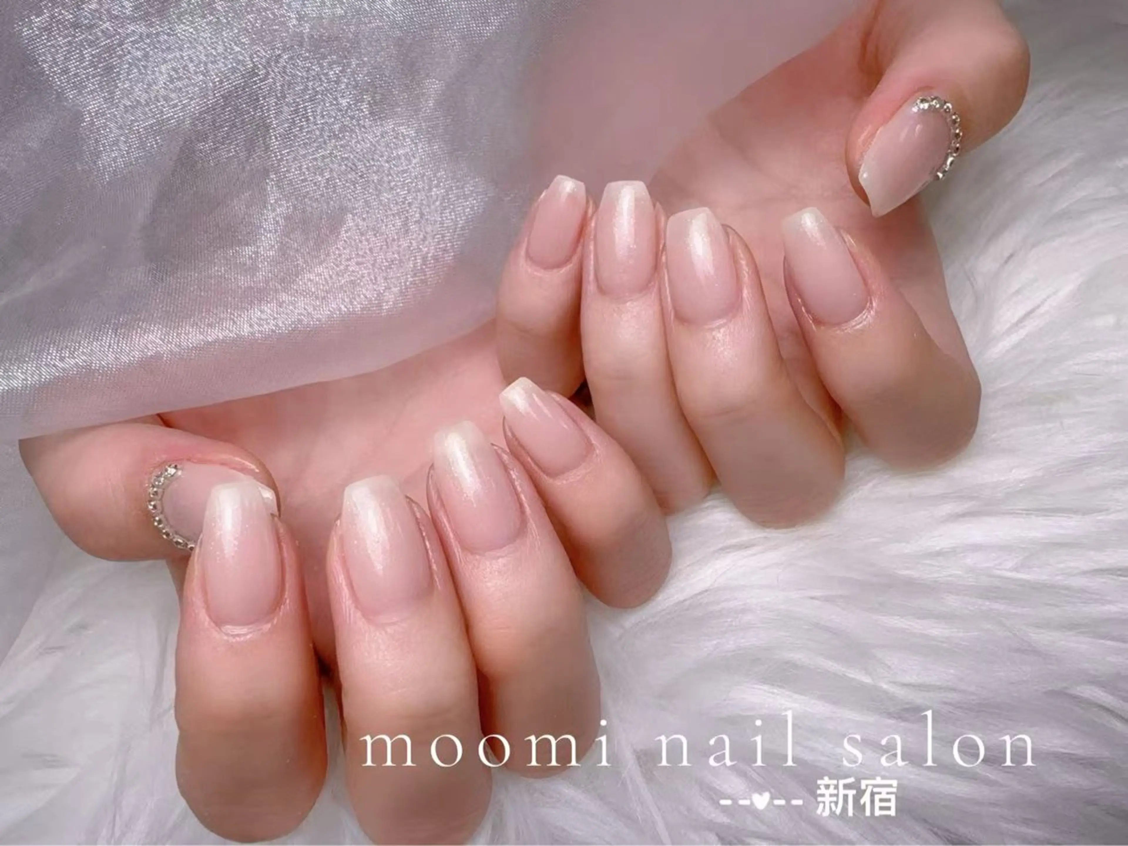 ネイル ハンドネイル Moomi あずりのネイルデザイン