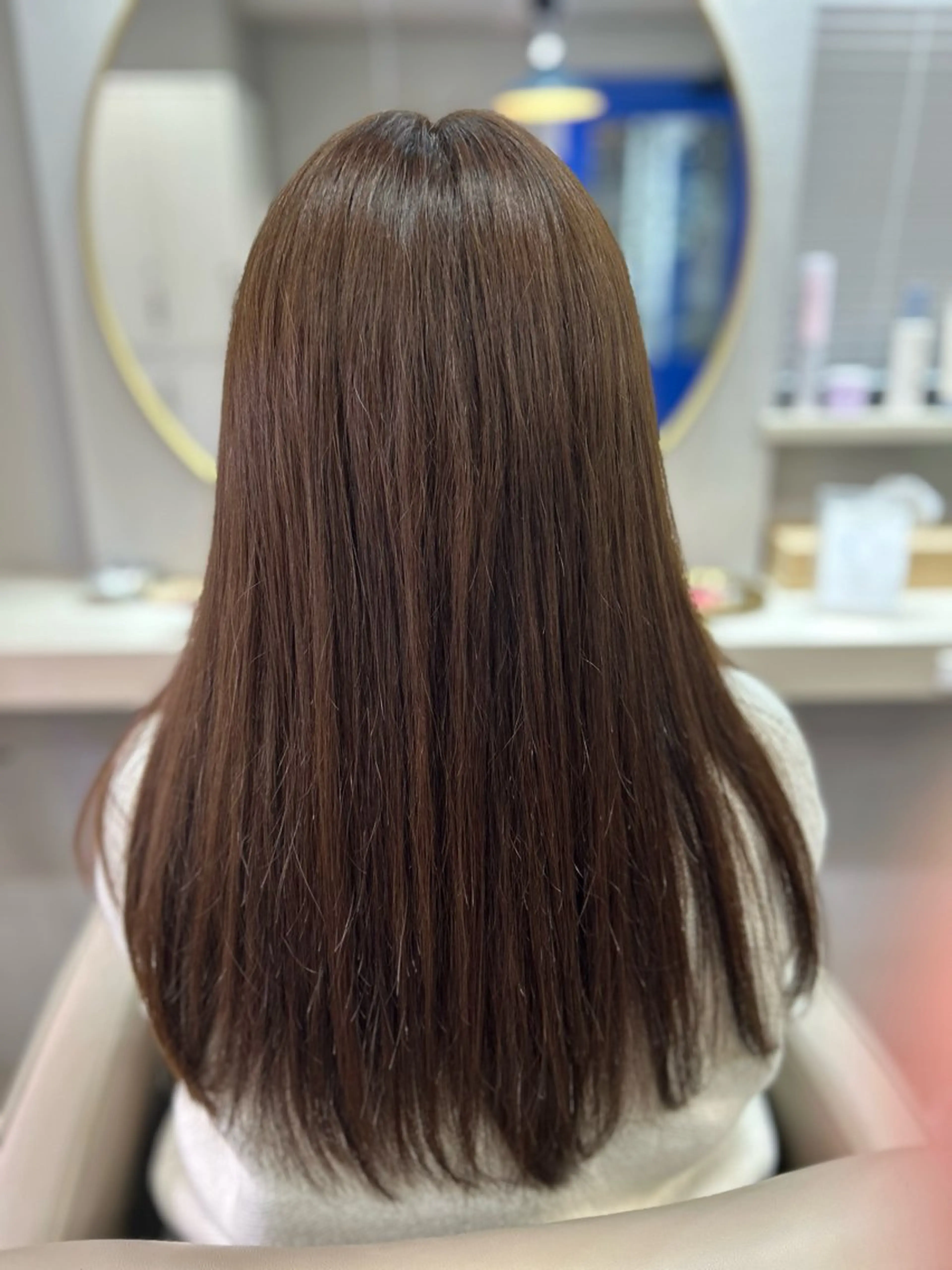 セミロング カット 池田 太一のヘアスタイル