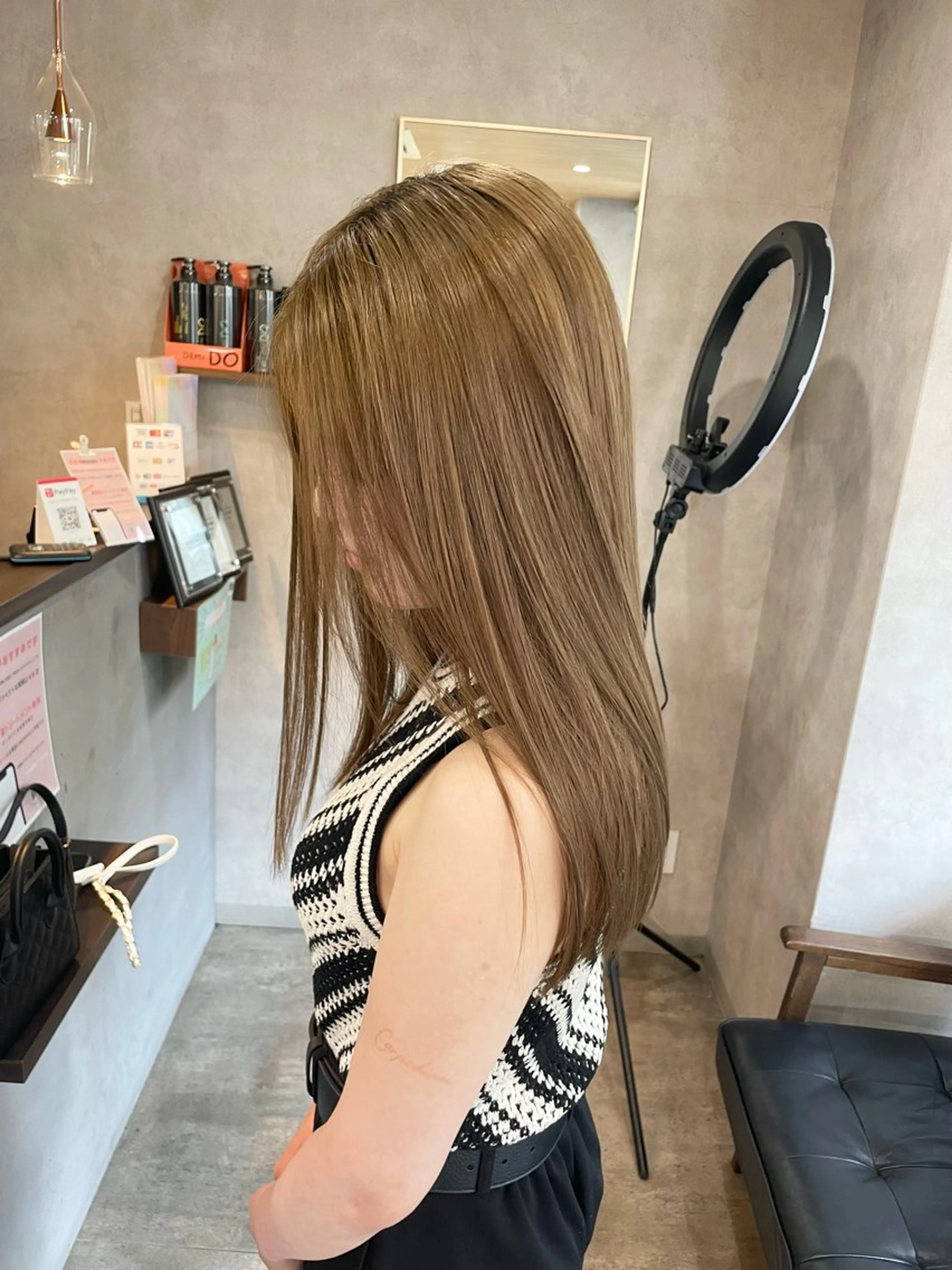 セミロング RIENS  hair design所属・RIENS / ayu ♡のヘアスタイル