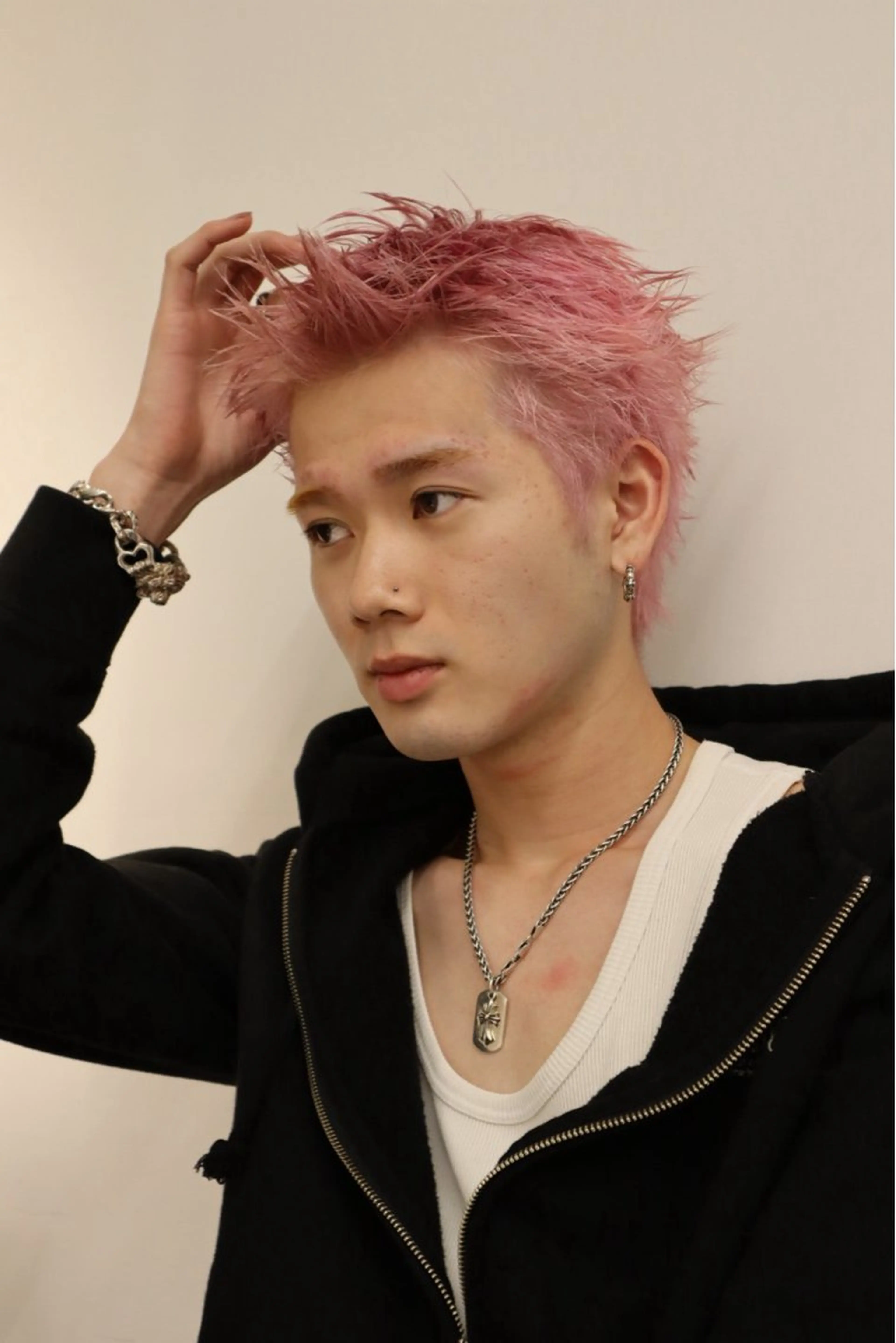 ショート カラー メンズ メンズ特化   西野 晴紀のヘアスタイル