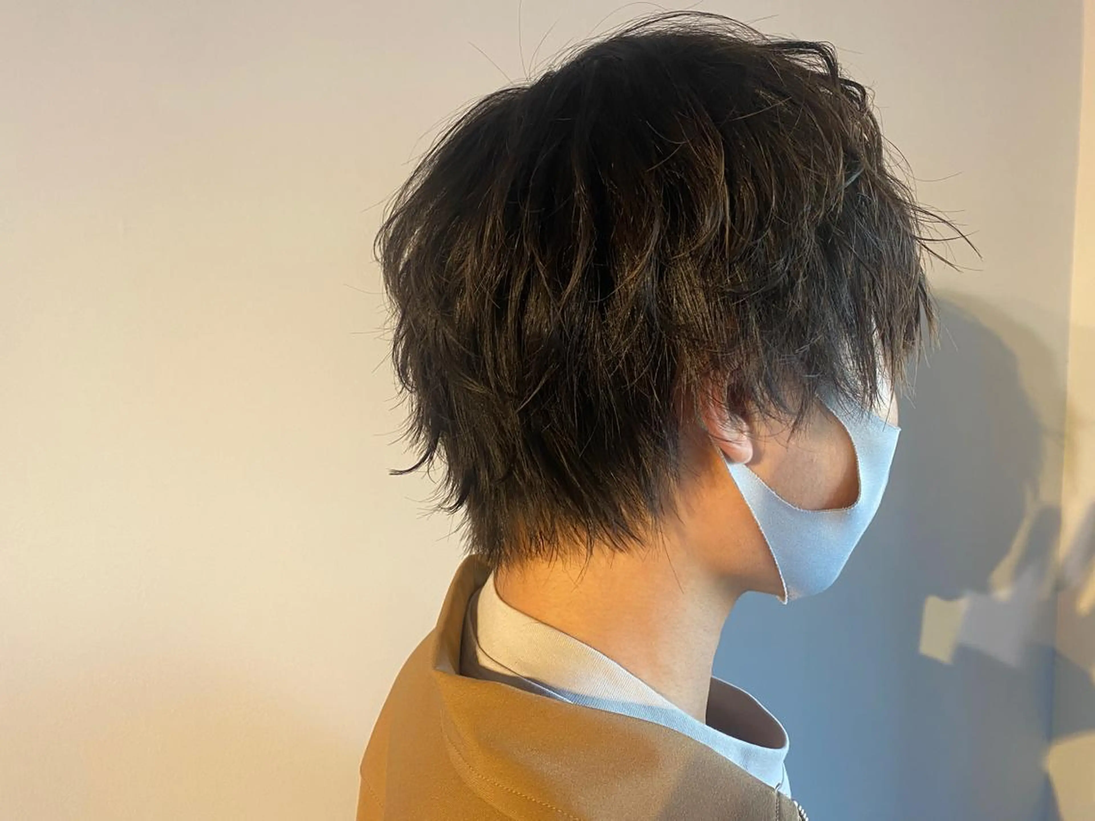 ショート パーマ メンズ メンズパーマ 学生（メンズ向け） メンズショート メンズウルフカット ハンサムショート カット パーマ トリートメント 🔹YUTA🔹 メンズパーマのヘアスタイル