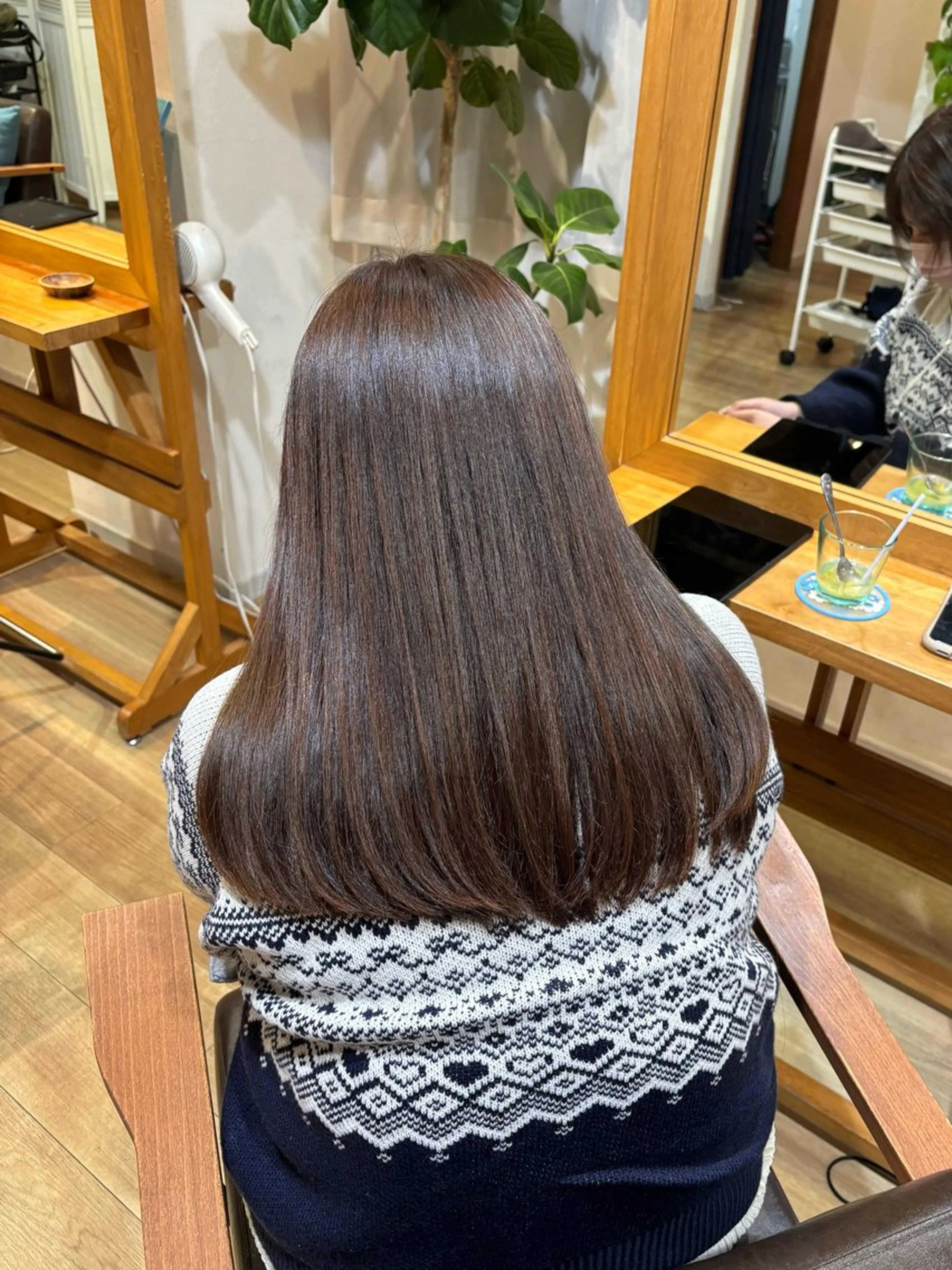 ロング カラー ベージュカラー カット ヘアカラー トリートメント RINNO🌷艶髪/ 艶カラーのヘアスタイル