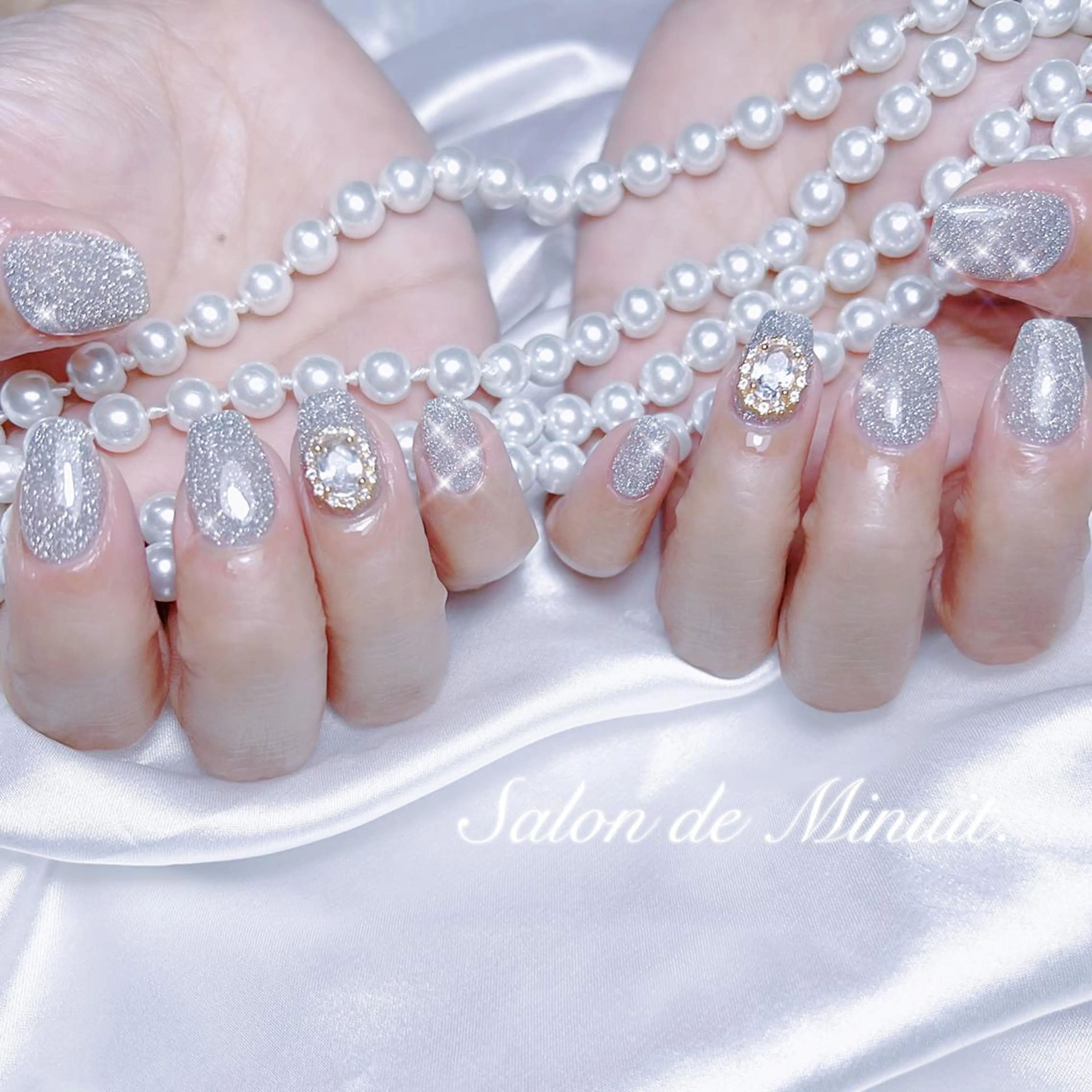 🎀【Hand】大人気マグネットワンカラー+2個大きいパーツ5800🎀の写真