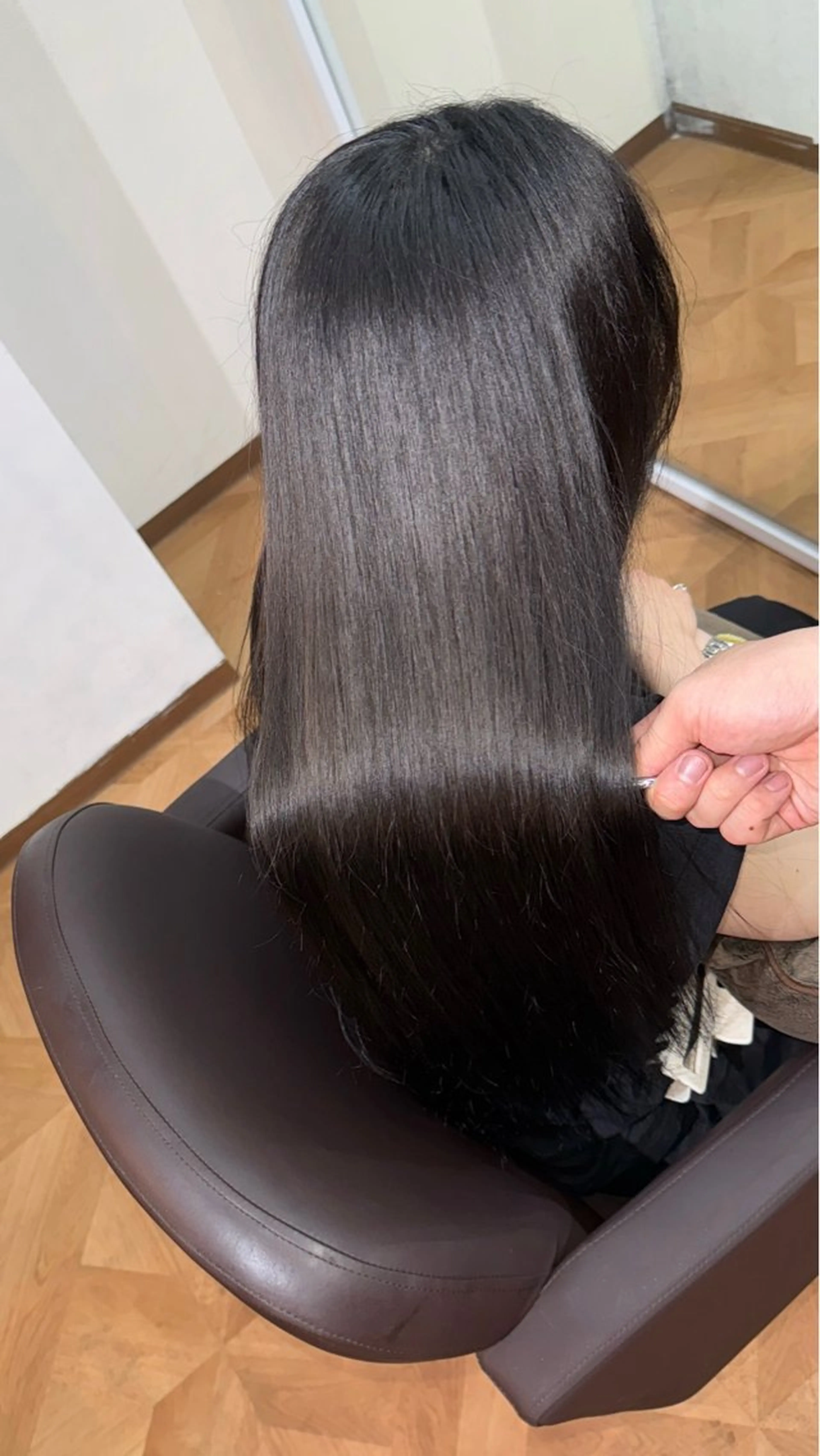 ロング ヘアカラー トリートメント 髪質改善 晟之介のヘアスタイル