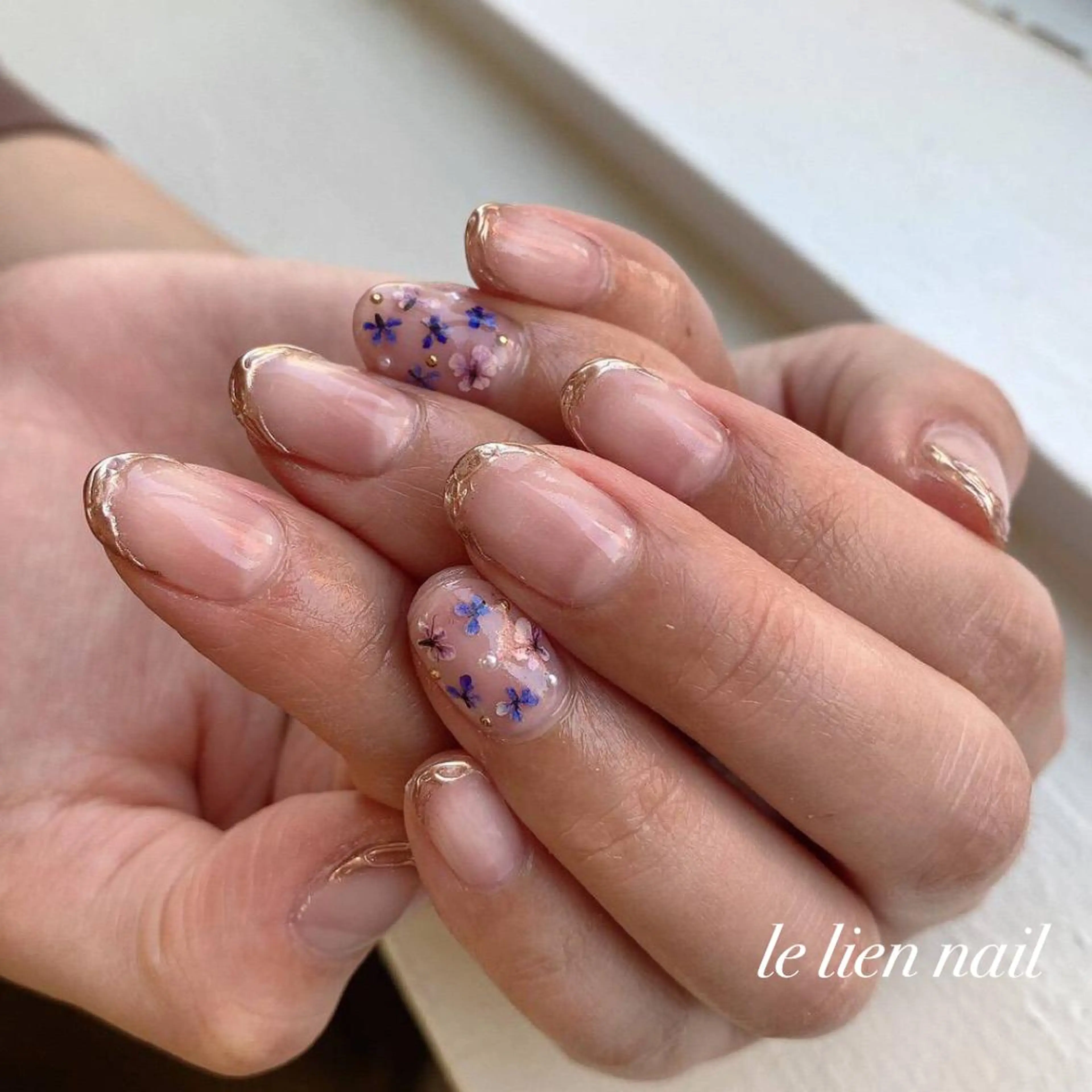ショート ハンドネイル le lien nailのネイルデザイン