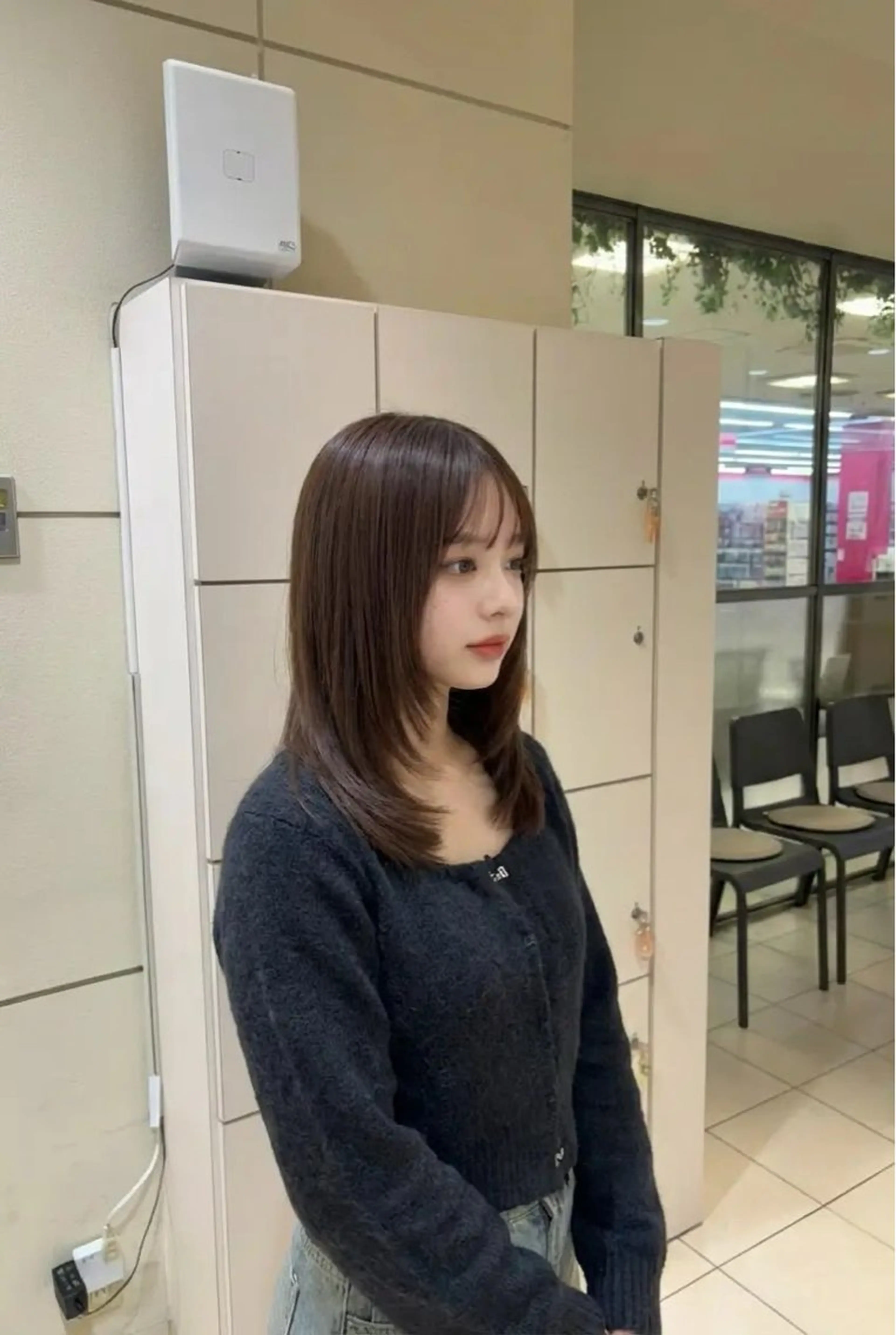 ミディアム カラー カット ヘアカラー トリートメント 🦋中川 未来🦋のヘアスタイル