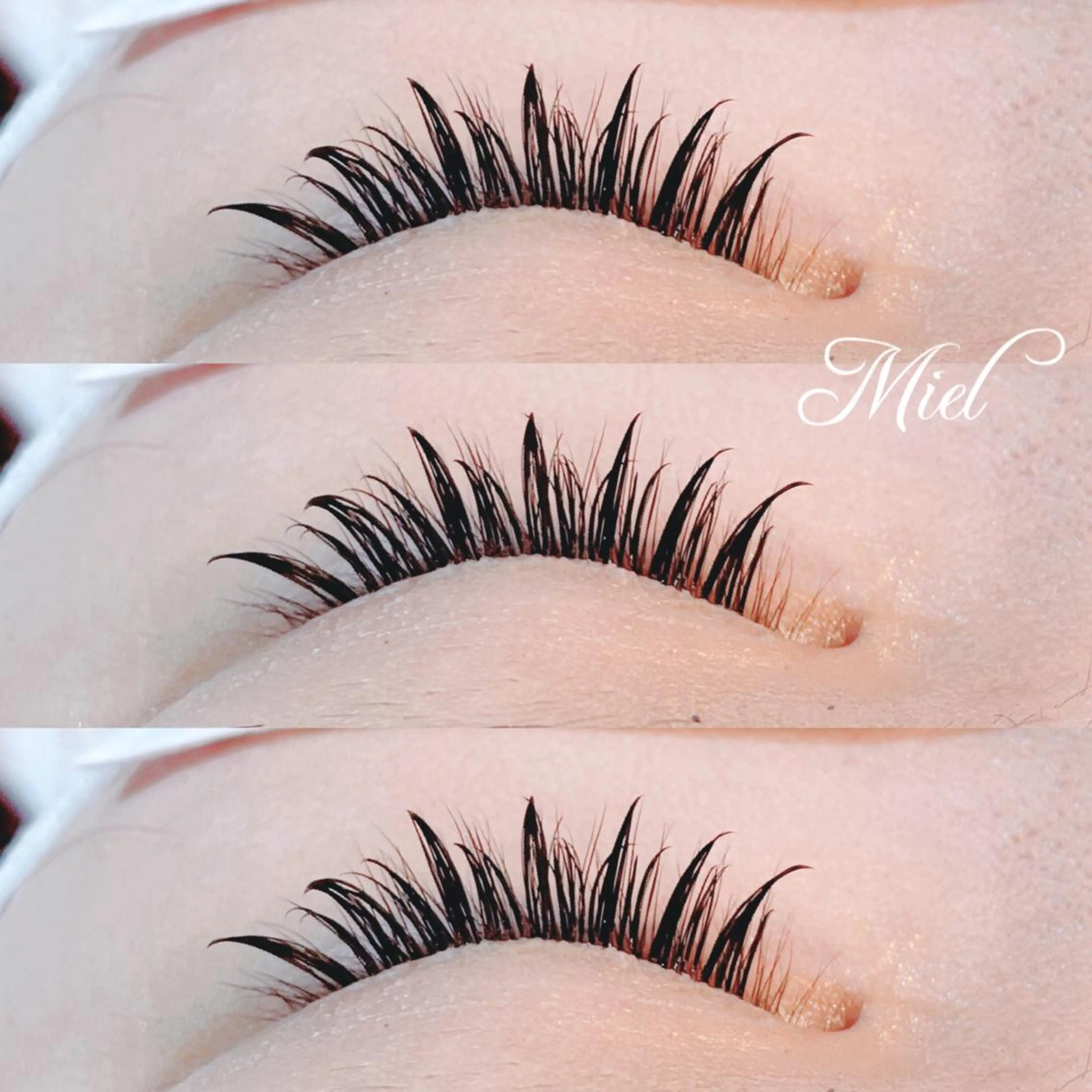 マツエク・マツパ カラーマツエク フラットラッシュ ボリュームラッシュ ワンホンマツエク Mori ✨Mystical✨のマツエク・マツパデザイン