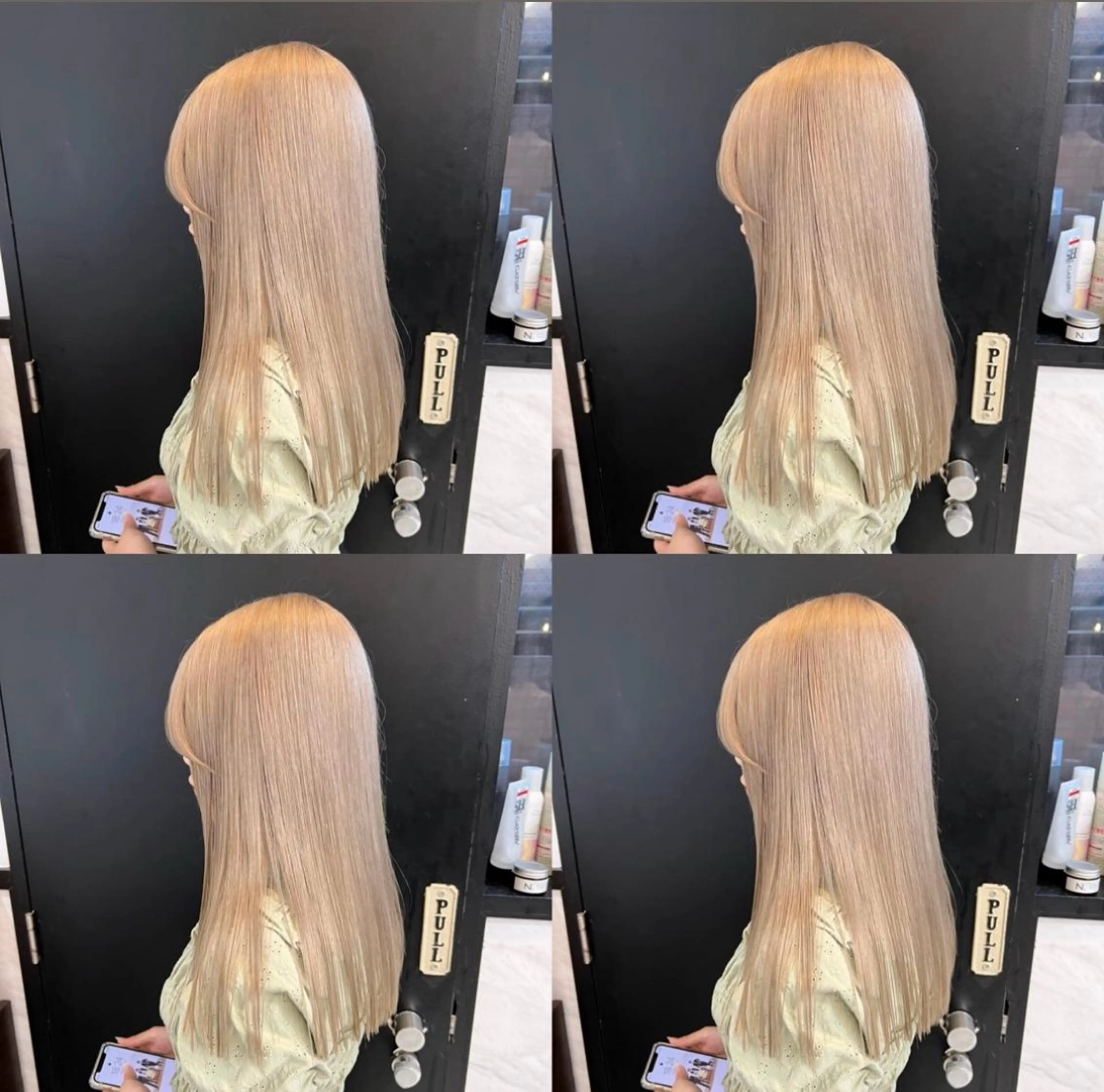 ロング カラー ヘアカラー トリートメント 髪質改善 /美髪矯正🫧ゆたかのヘアスタイル