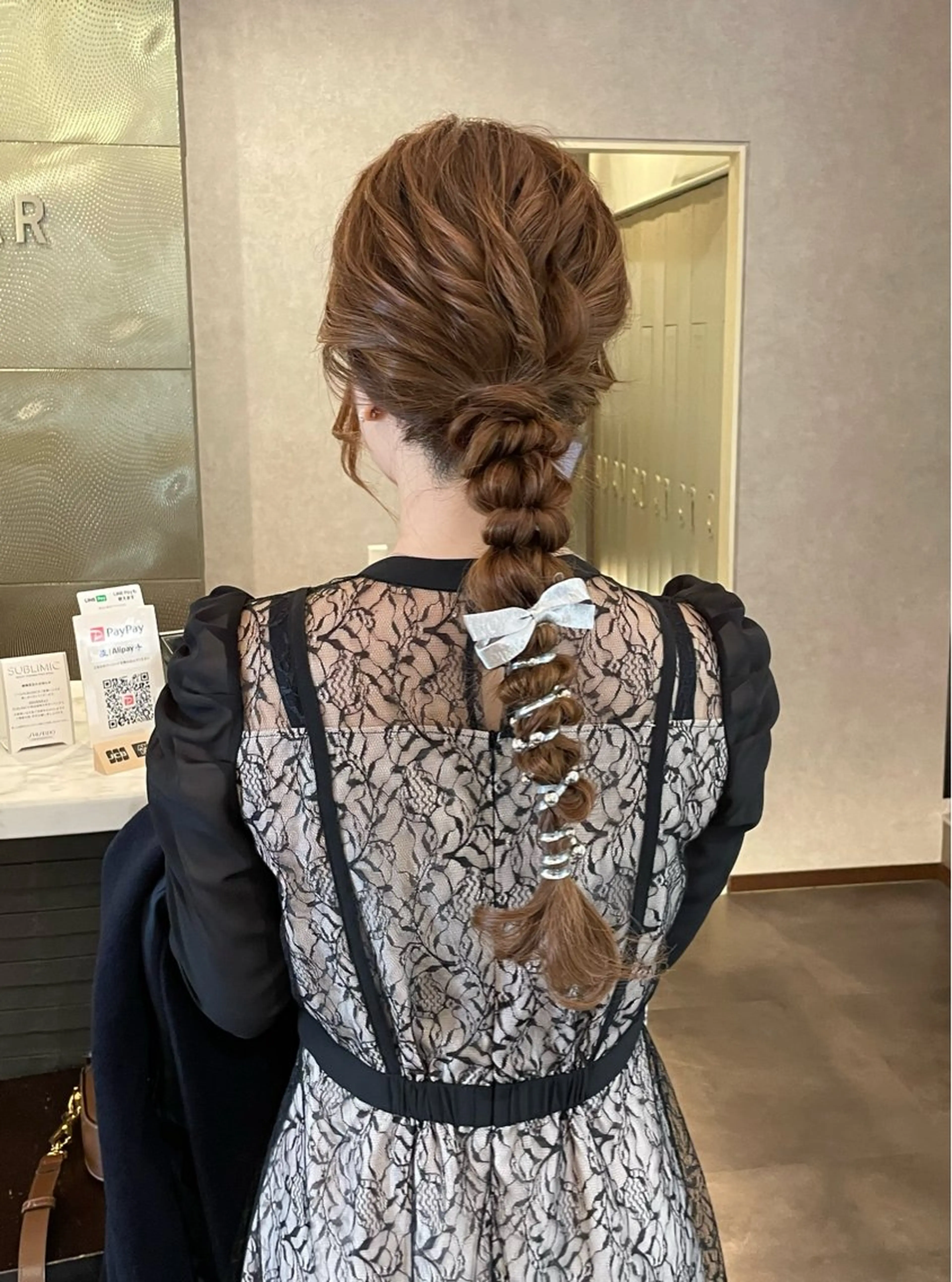 ロング フレアジェネラス所属・堀 綾花のヘアスタイル