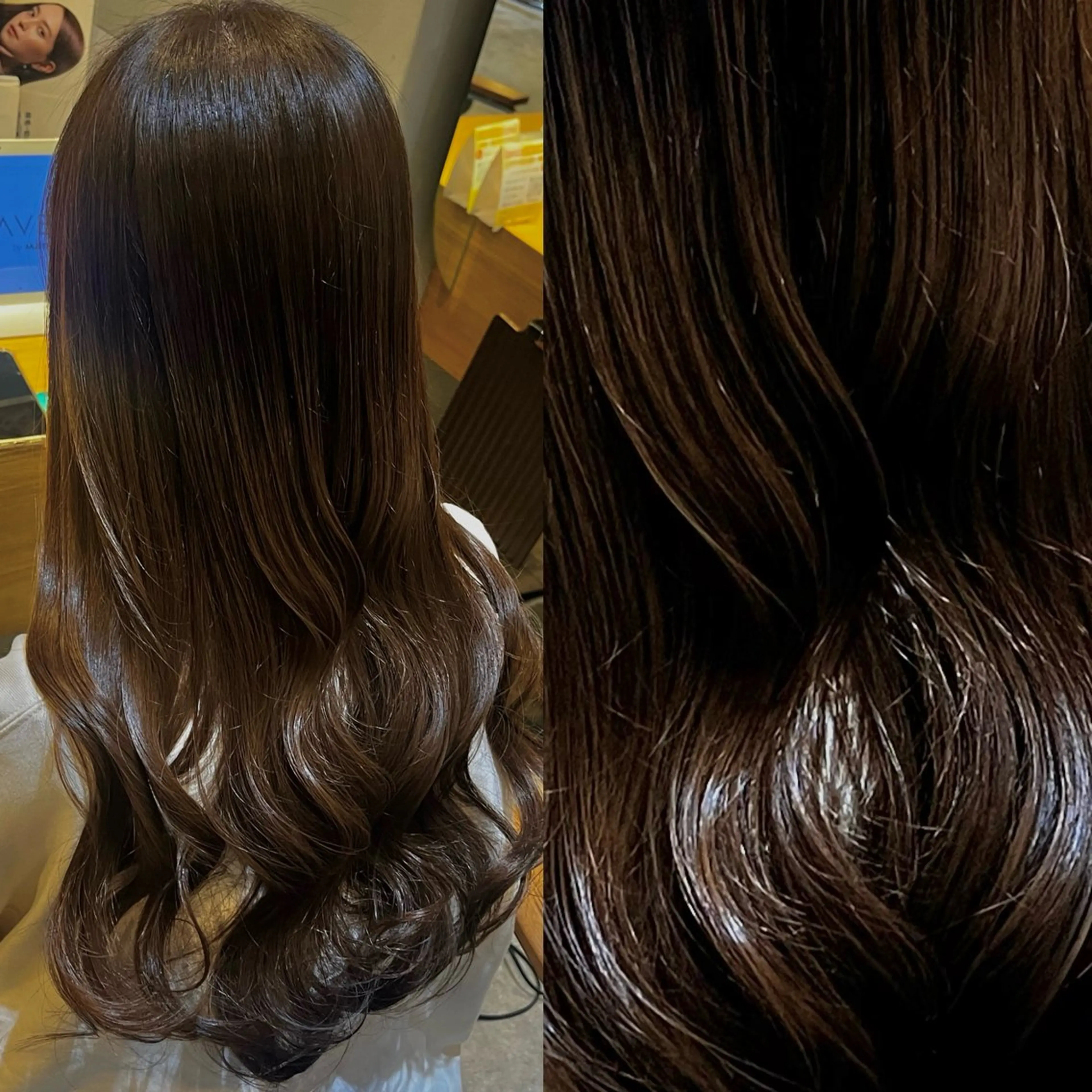 ロング カラー アッシュ ベージュカラー ブリーチ ケアカラー 透明感カラー ヘアカラー トリートメント ラフィスヘアードープ所属・👑髪質改善wカラー /ハイトーン/アユカのヘアスタイル